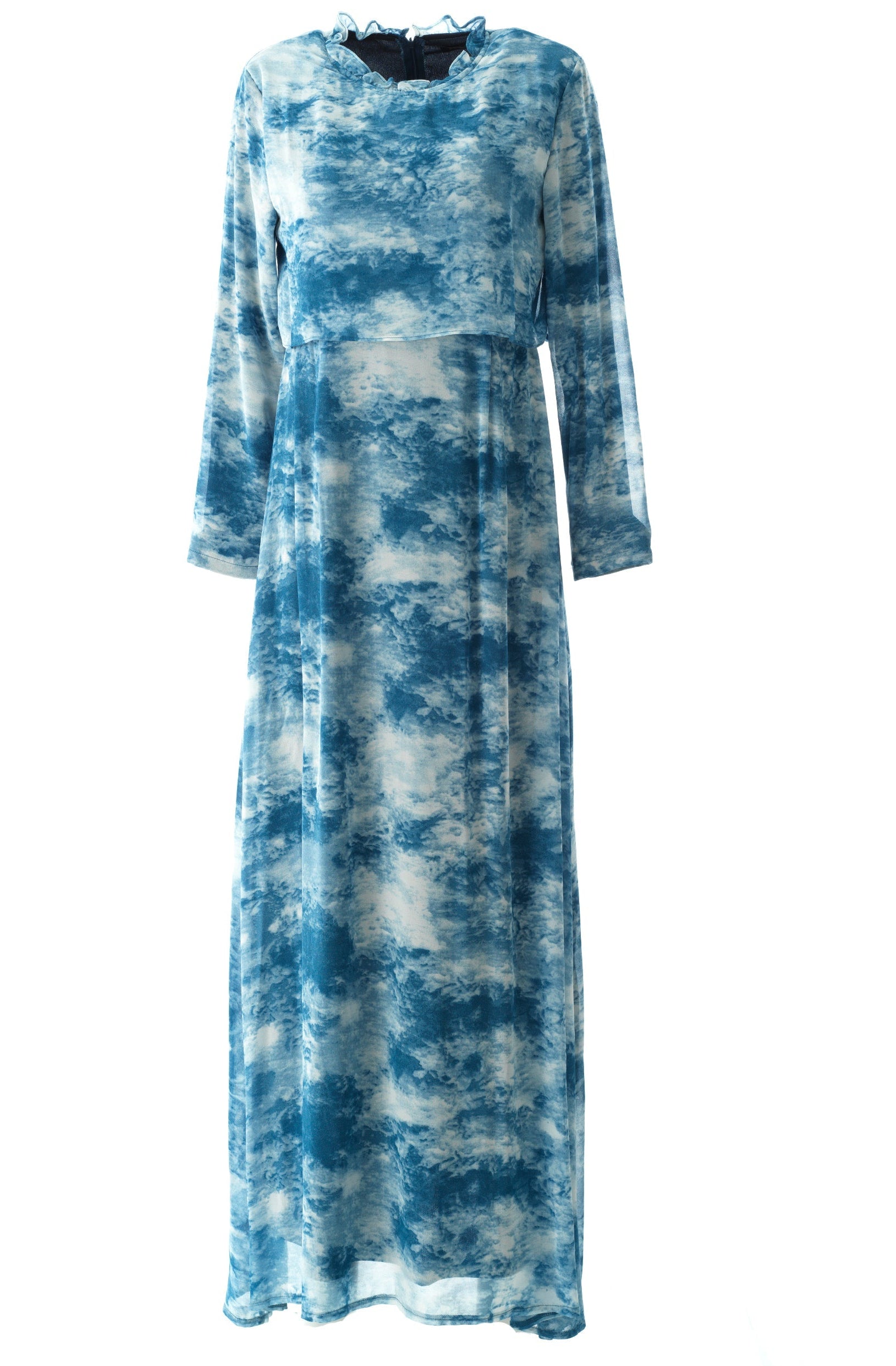Cloud 9 chiffon print maxi dress Kabayare