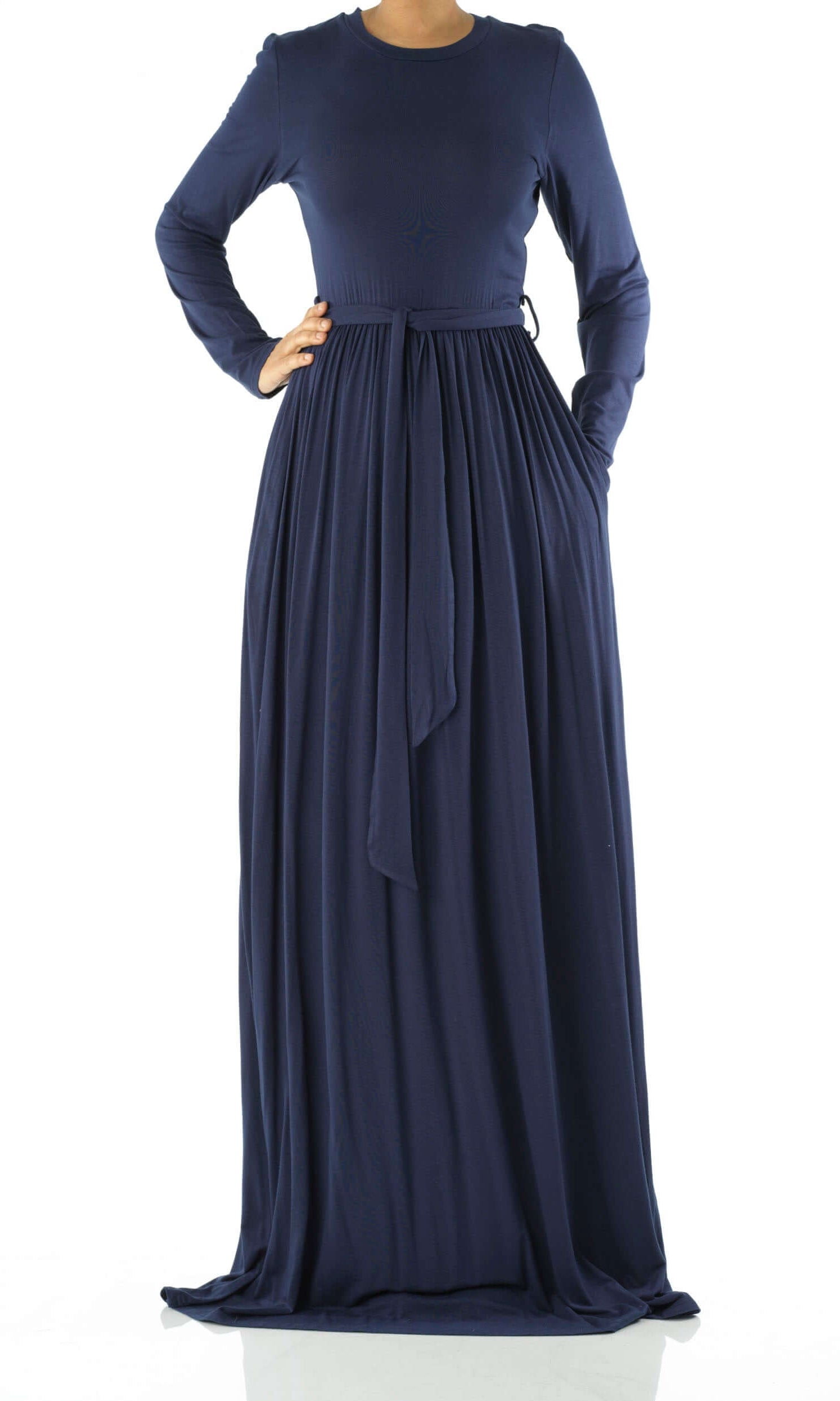 Copy of Black Cotton Candy Jersey Maxi  Dress ( Extra Soft) Kabayare