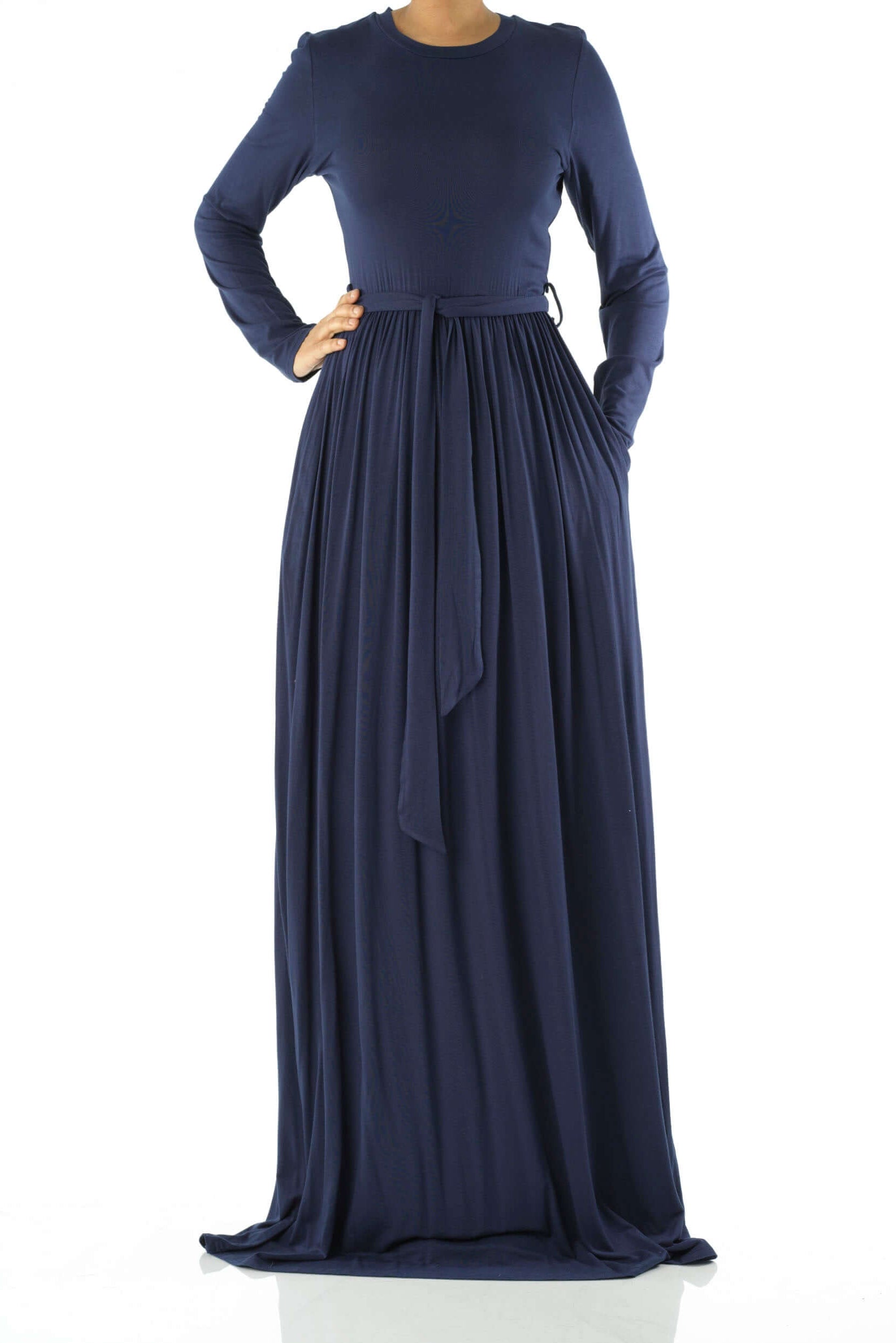 Copy of Black Cotton Candy Jersey Maxi Dress ( Extra Soft) Kabayare
