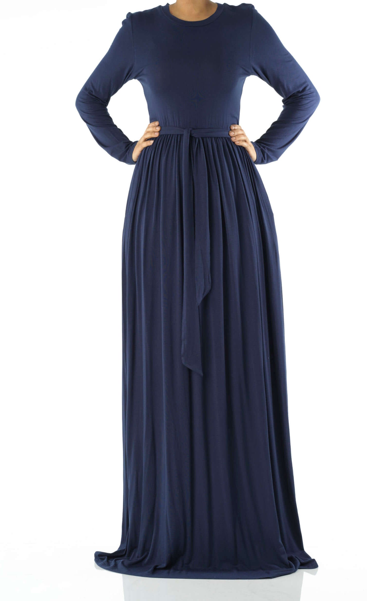 Copy of Black Cotton Candy Jersey Maxi Dress ( Extra Soft) Kabayare