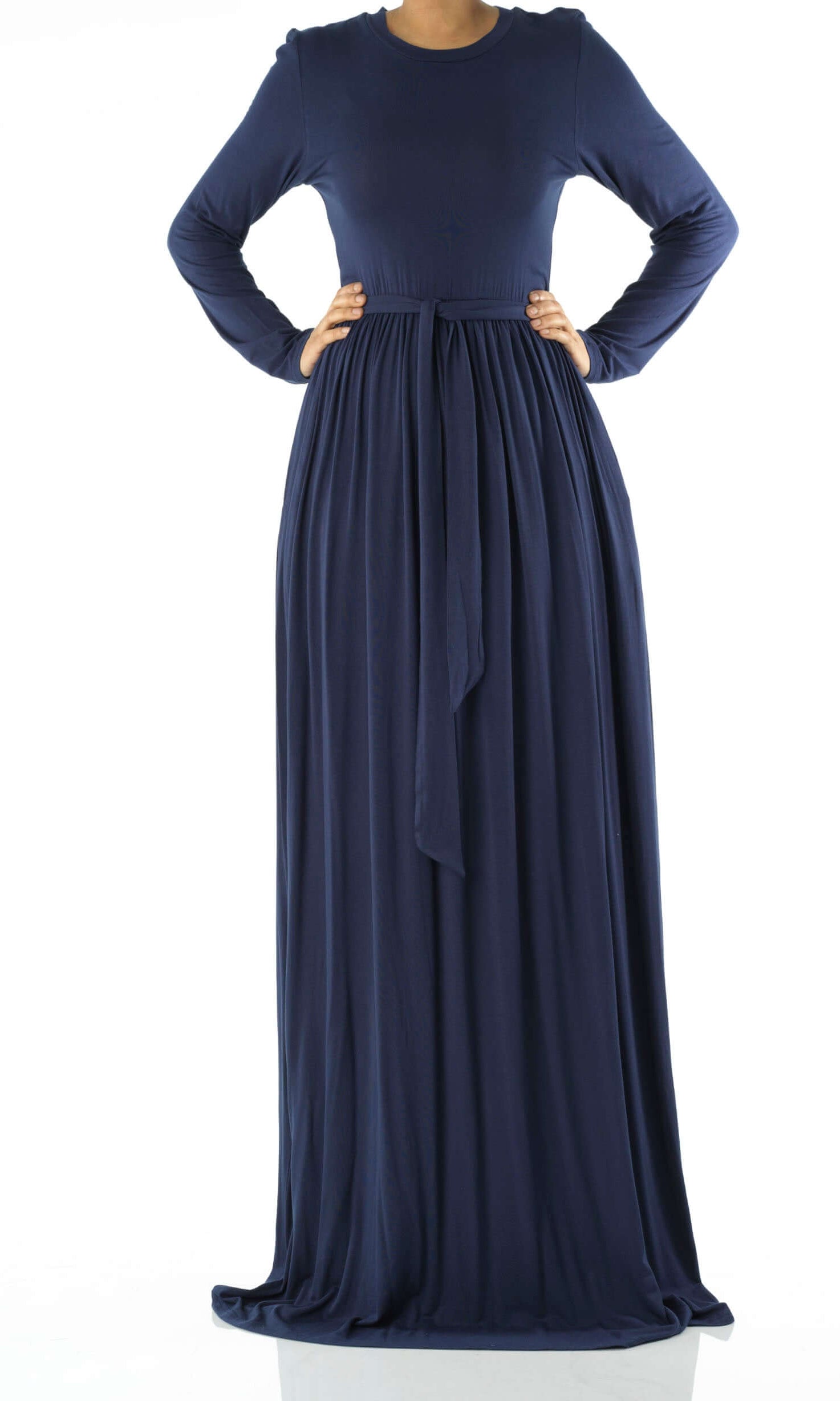 Copy of Black Cotton Candy Jersey Maxi  Dress ( Extra Soft) Kabayare