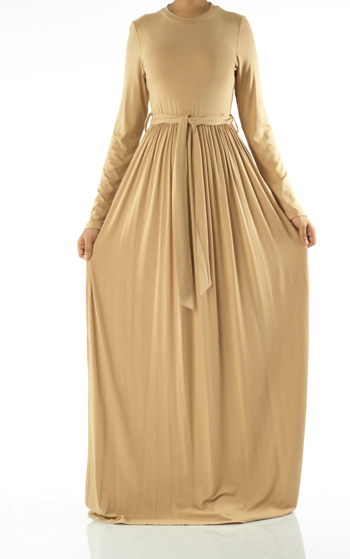 Copy of Cinnamon Cotton Candy Jersey Maxi Dress Kabayare