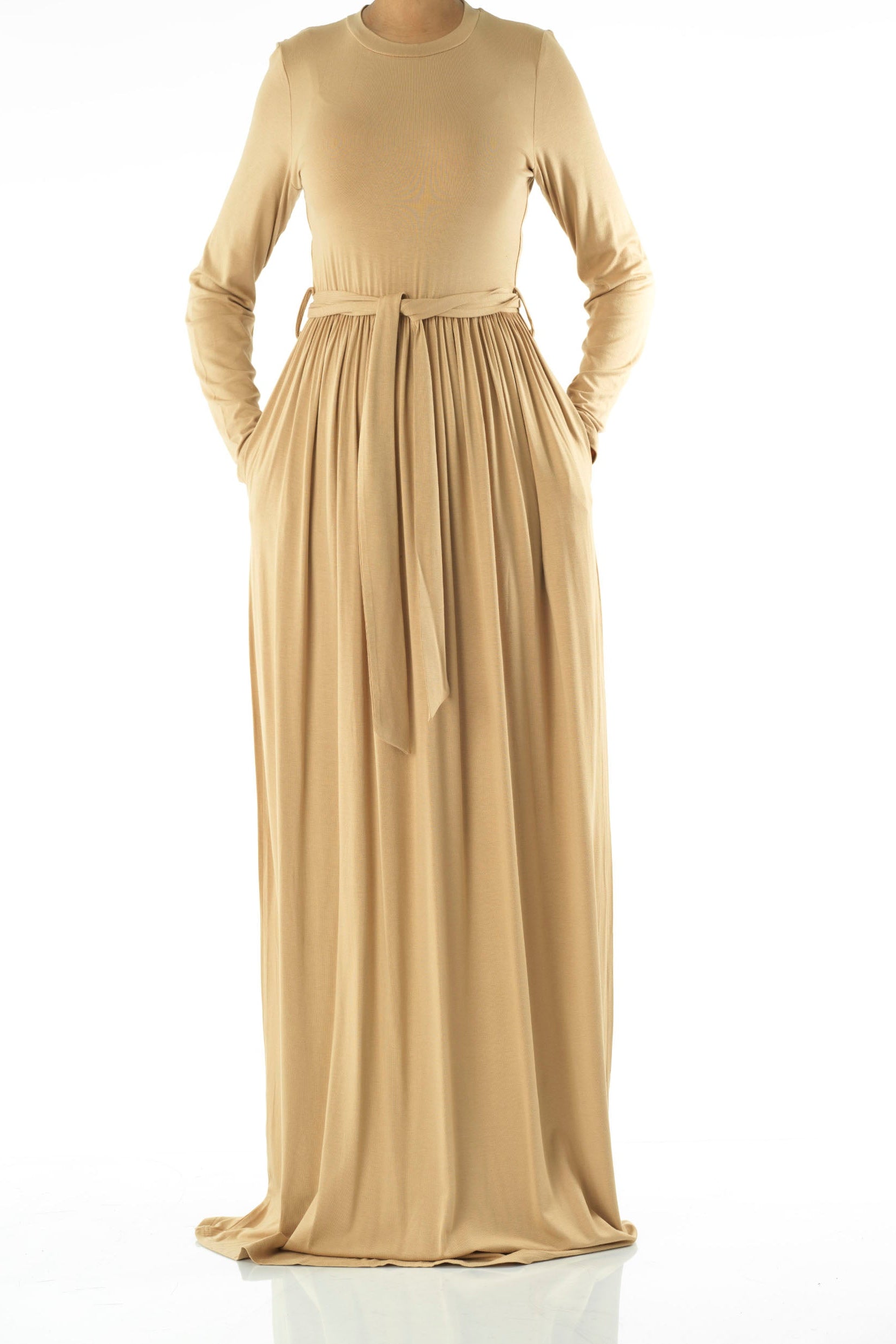 Copy of Cinnamon Cotton Candy Jersey Maxi Dress Kabayare