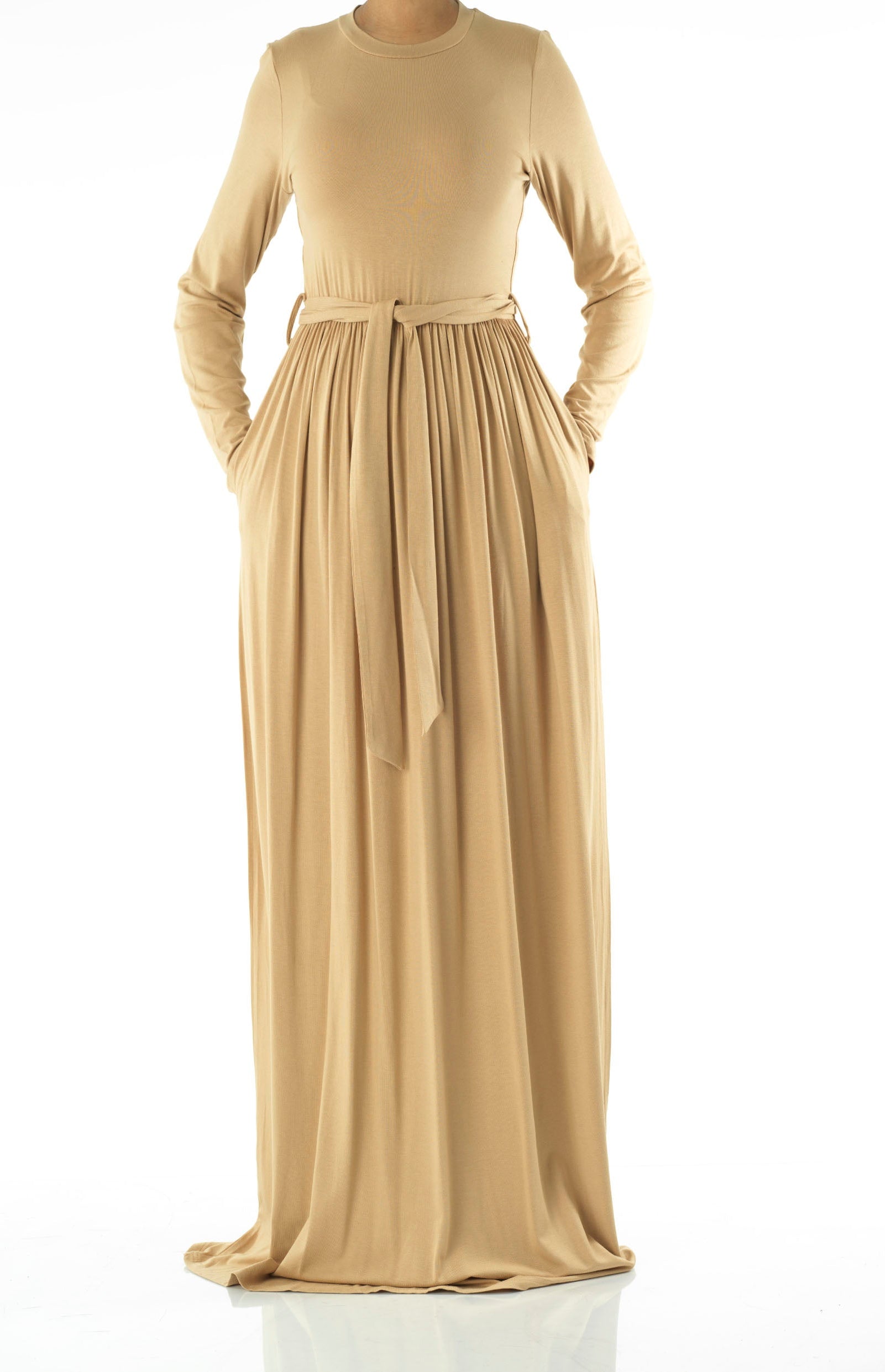 Copy of Cinnamon Cotton Candy Jersey Maxi Dress Kabayare