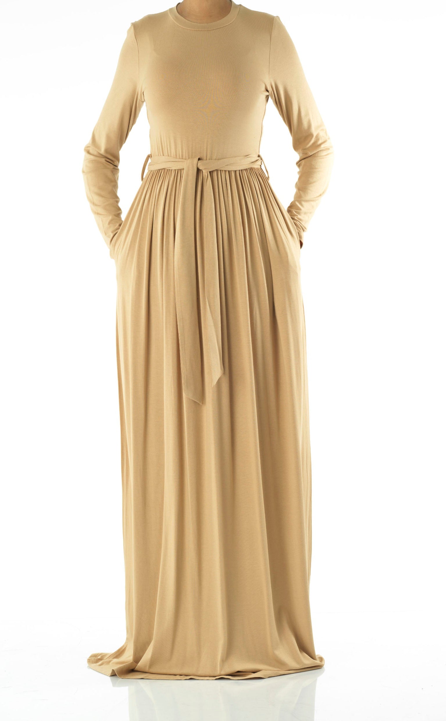 Copy of Cinnamon Cotton Candy Jersey Maxi Dress Kabayare