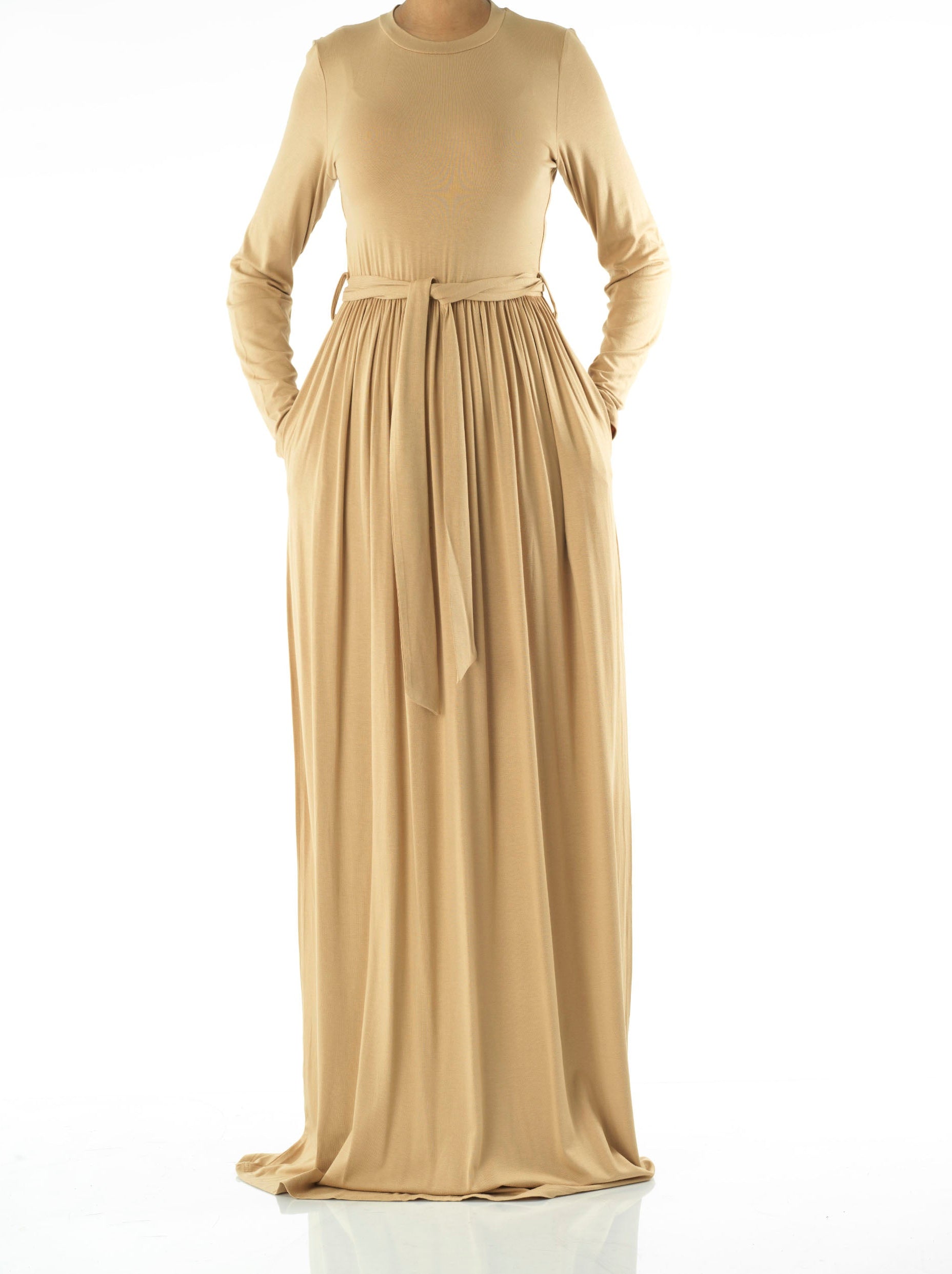 Copy of Cinnamon Cotton Candy Jersey Maxi Dress Kabayare