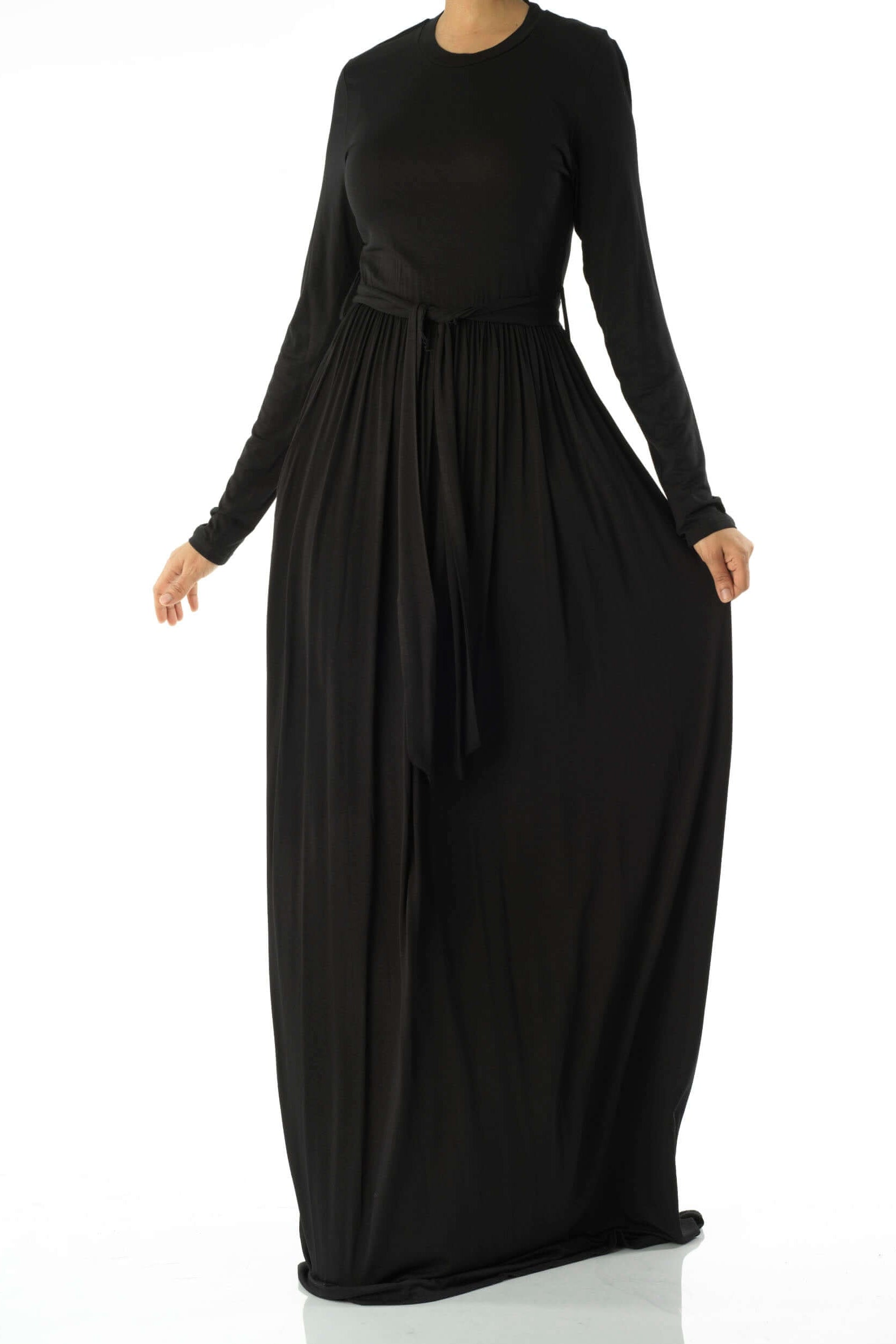 Copy of Mocha Chia Cotton Candy Jersey Maxi Dress Kabayare