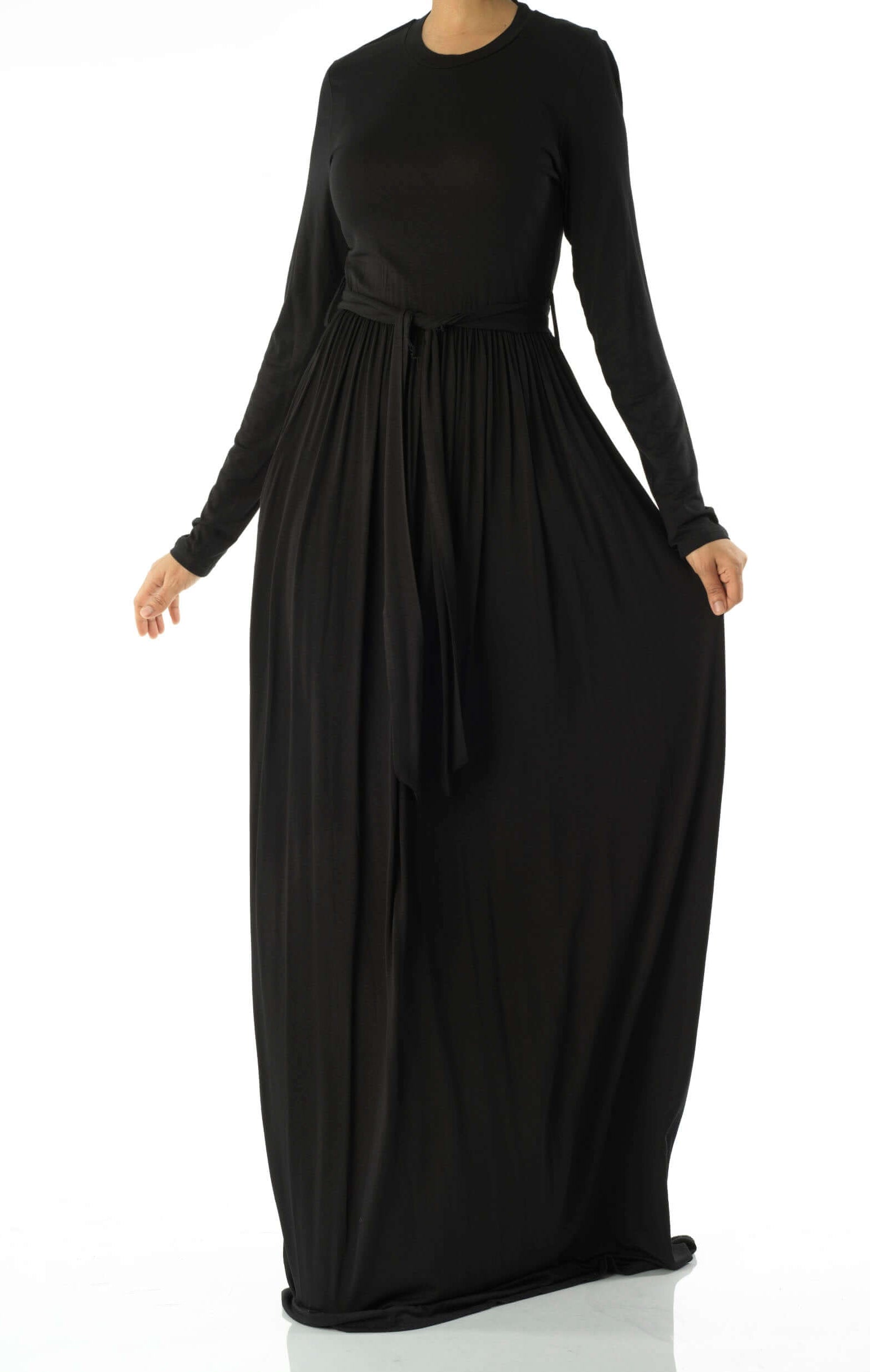 Copy of Mocha Chia Cotton Candy Jersey Maxi Dress Kabayare