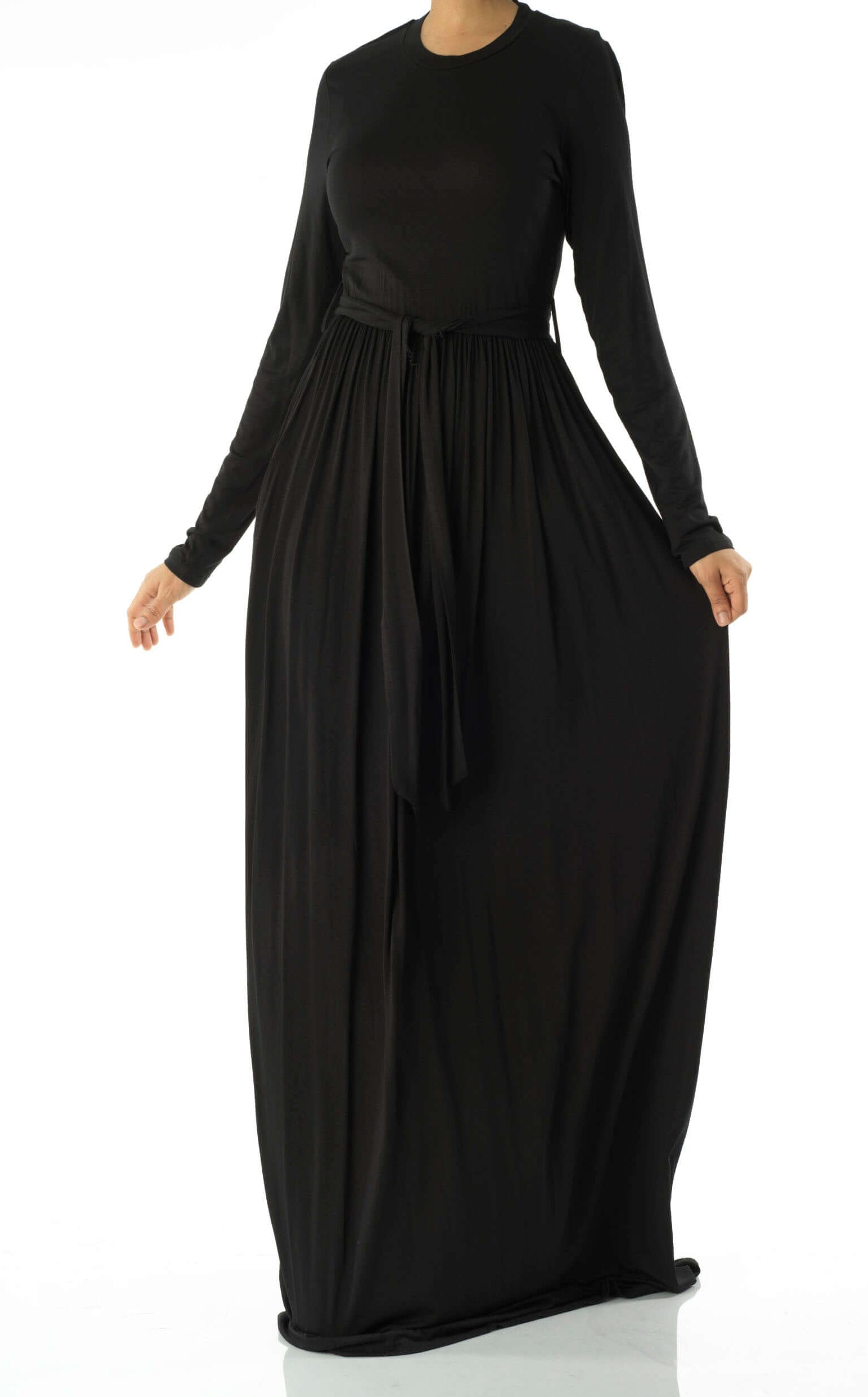 Copy of Mocha Chia Cotton Candy Jersey Maxi Dress Kabayare