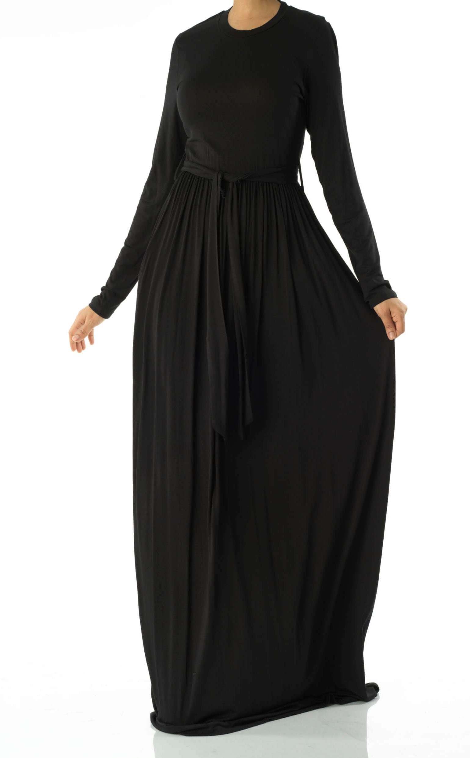 Copy of Mocha Chia Cotton Candy Jersey Maxi Dress Kabayare