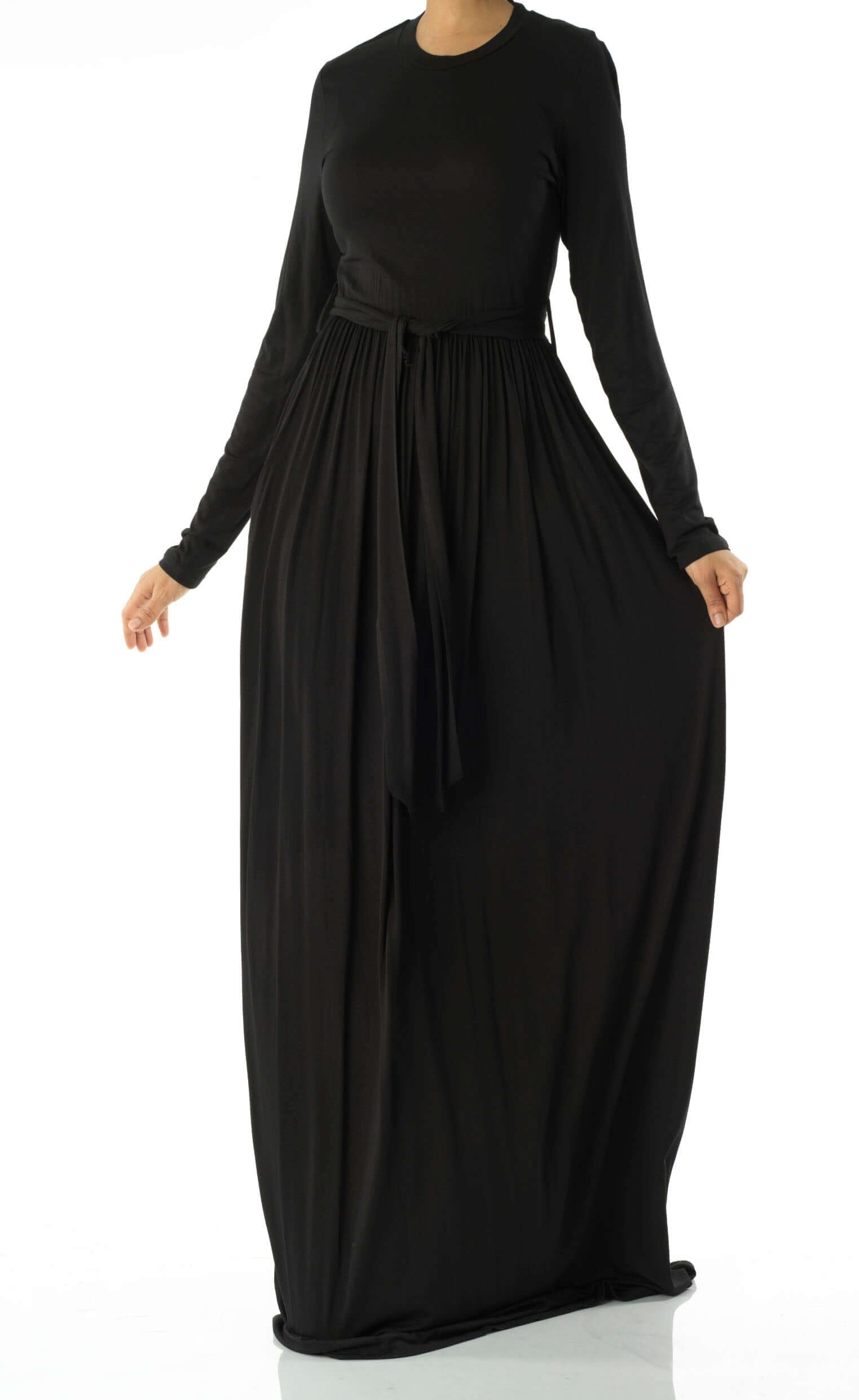 Copy of Mocha Chia Cotton Candy Jersey Maxi Dress Kabayare
