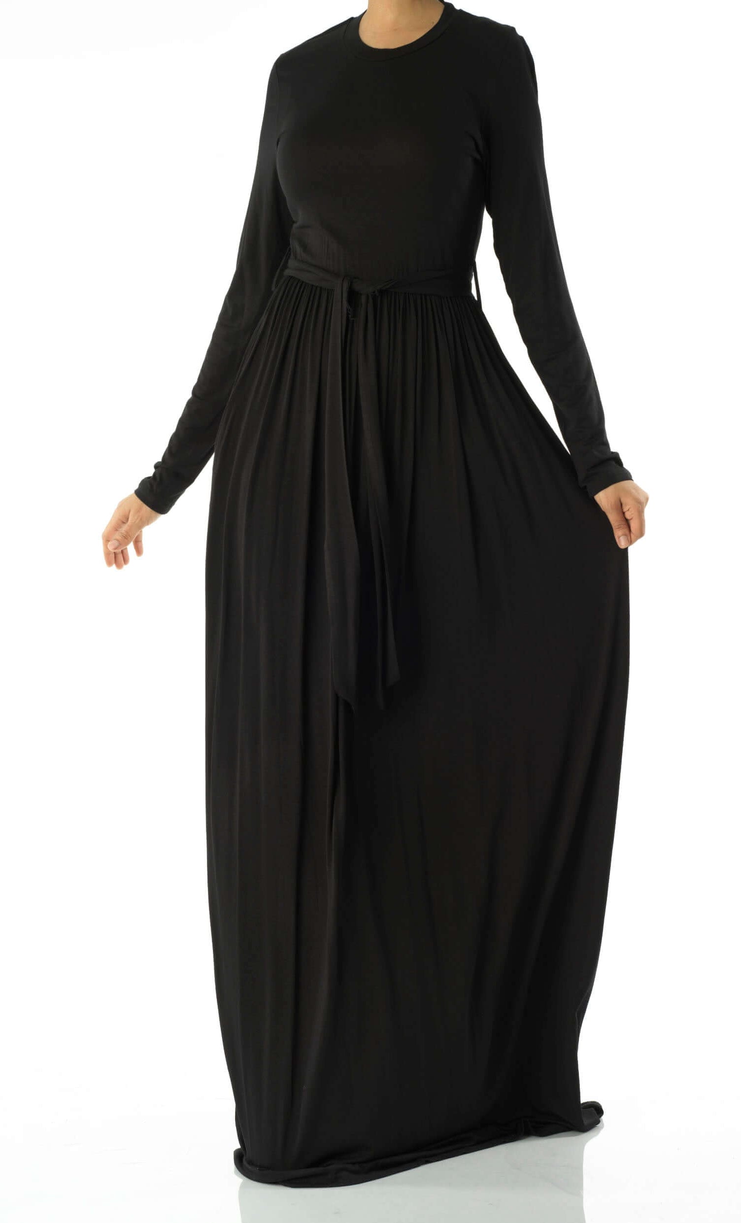 Copy of Mocha Chia Cotton Candy Jersey Maxi Dress Kabayare