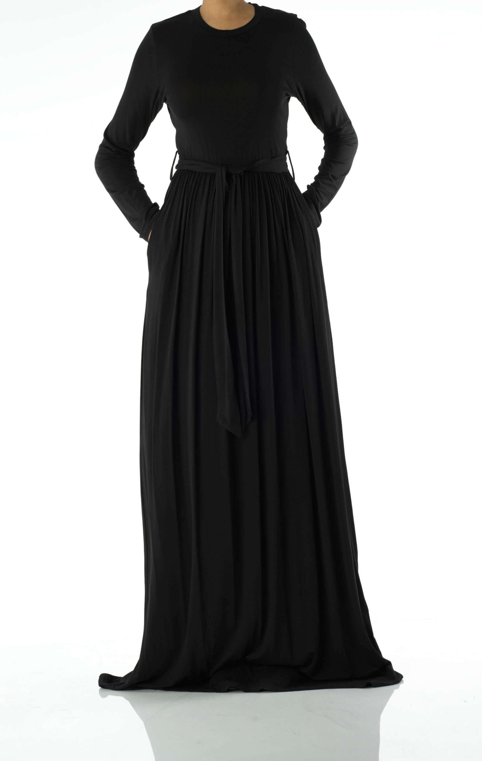 Copy of Mocha Chia Cotton Candy Jersey Maxi Dress Kabayare