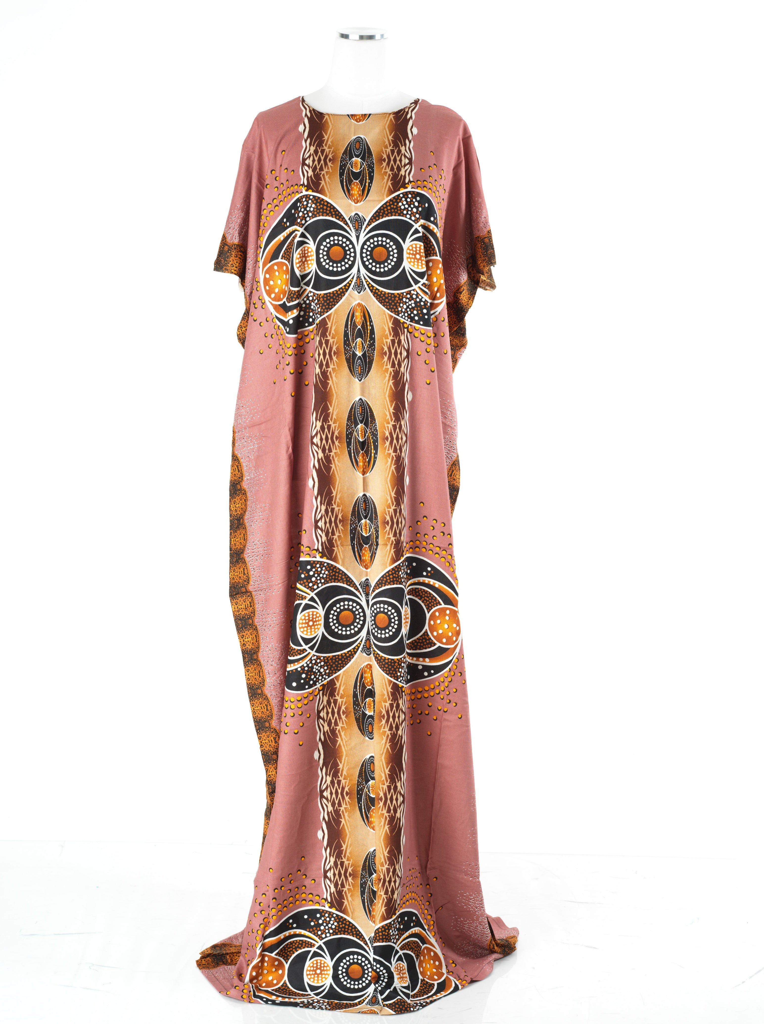 Coral Empress Bati Dress