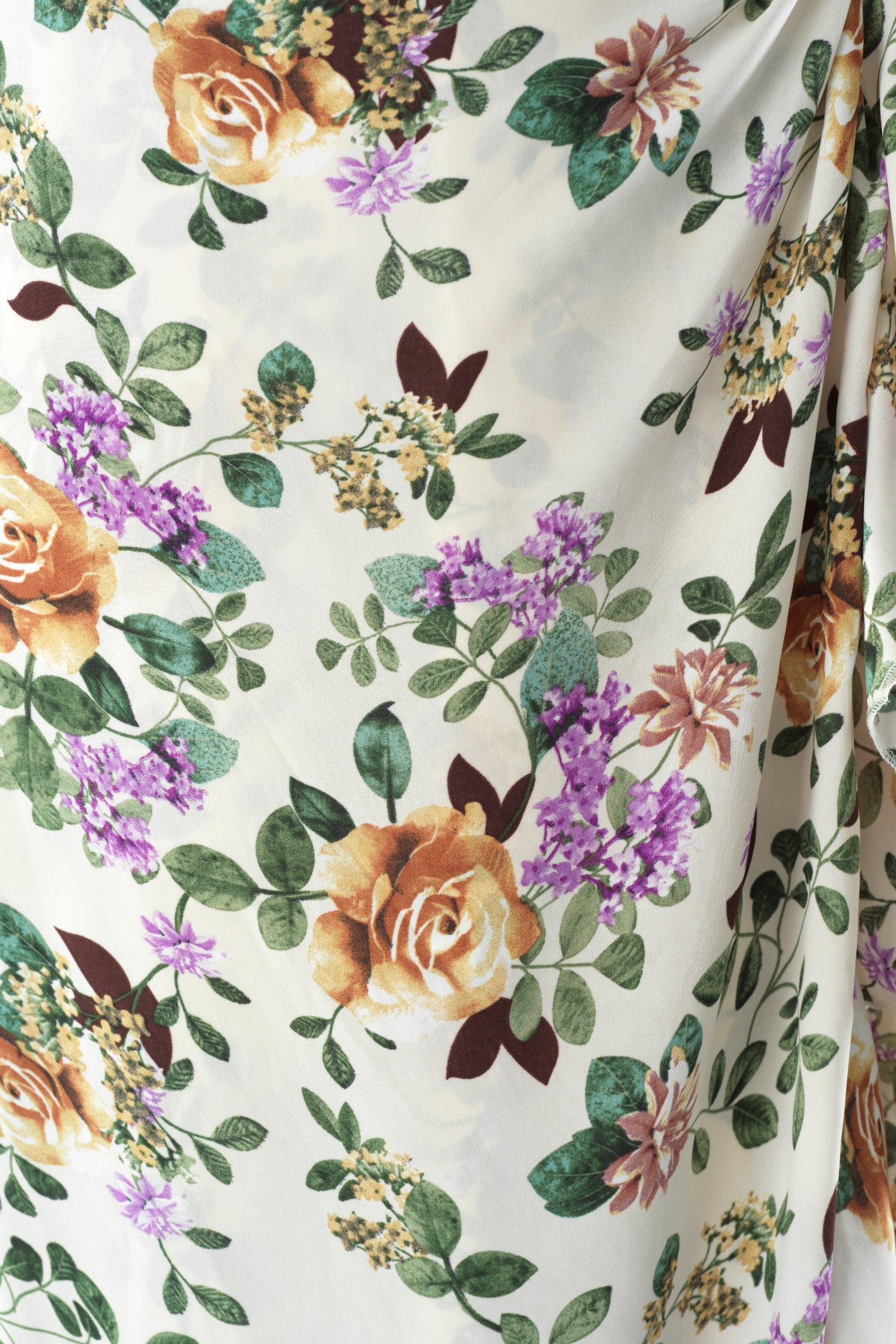 Dalila floral print wrapped maxi dress Kabayare