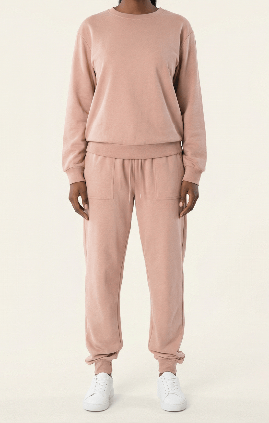 deep lotus Pullover Sweatshirt matching set Kabayare