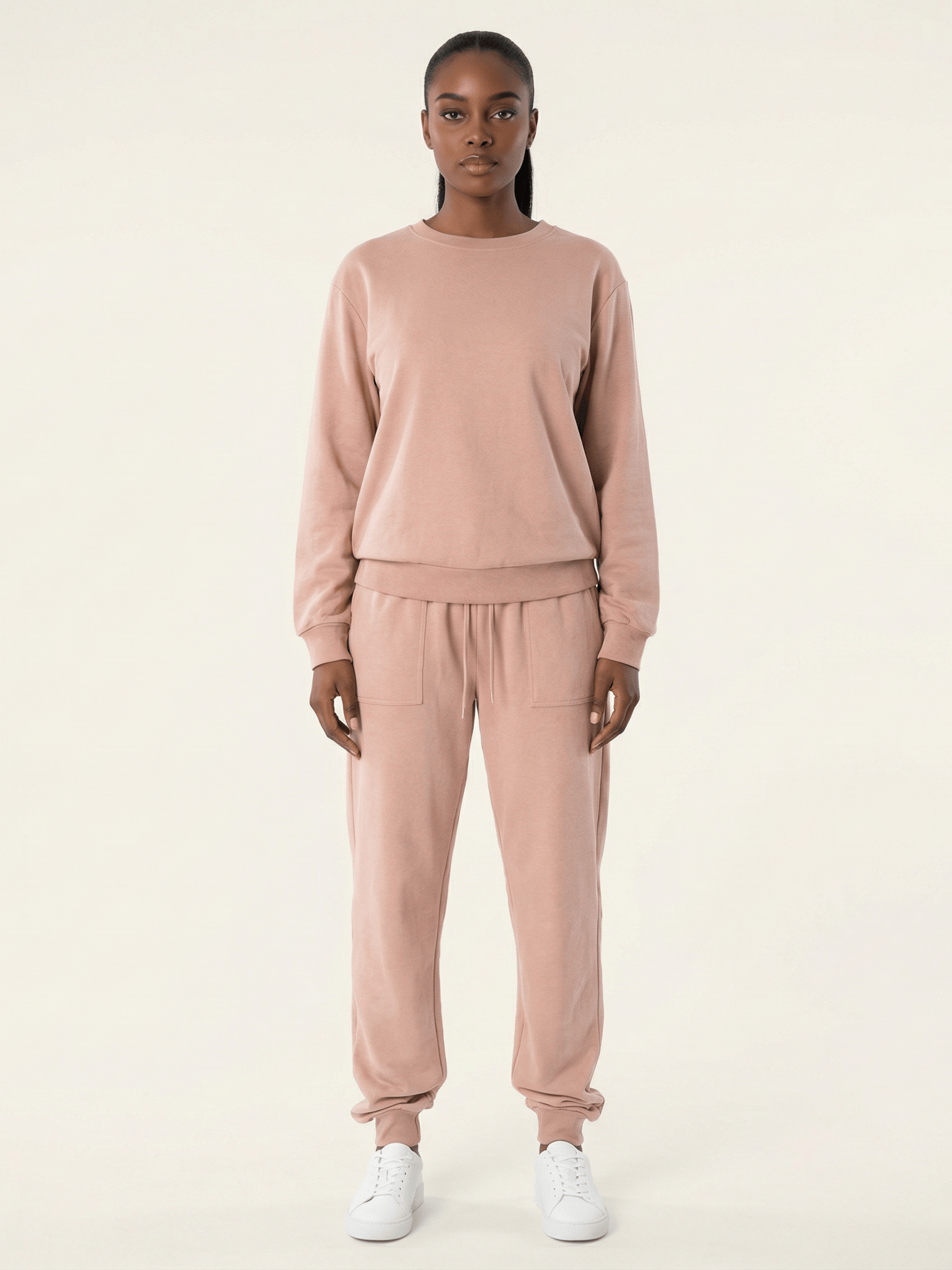 deep lotus Pullover Sweatshirt matching set Kabayare