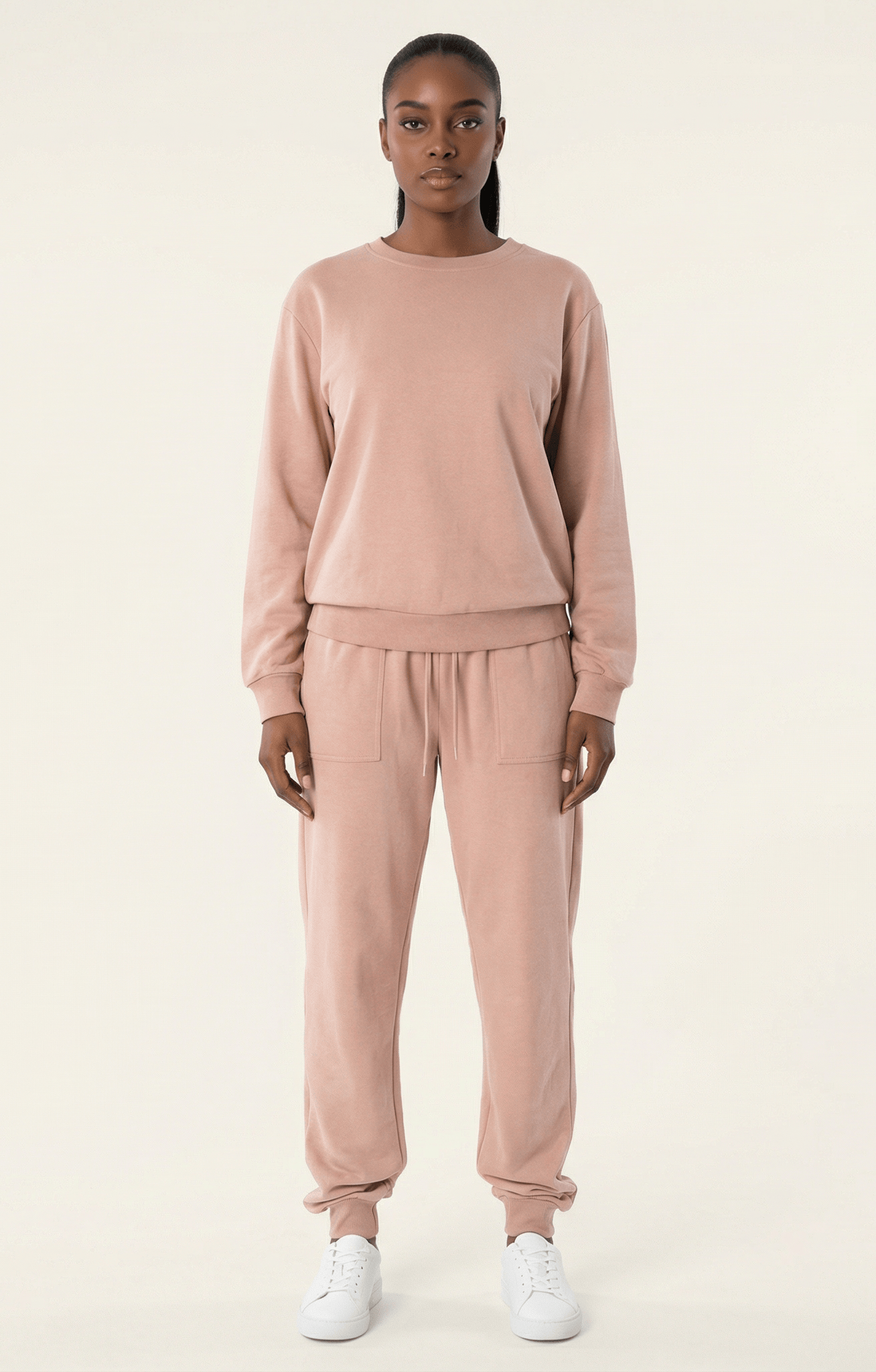 deep lotus Pullover Sweatshirt matching set Kabayare
