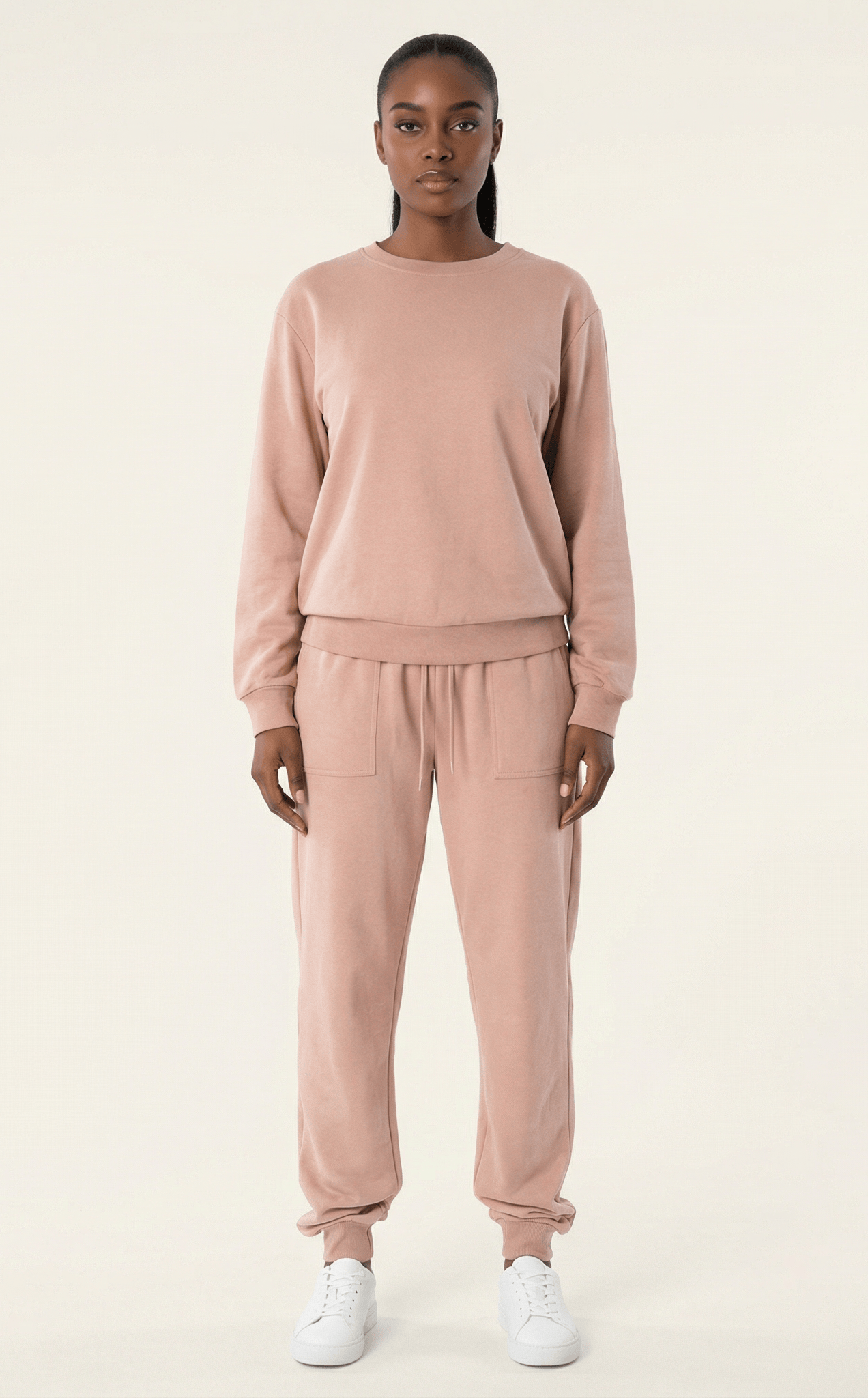 deep lotus Pullover Sweatshirt matching set Kabayare