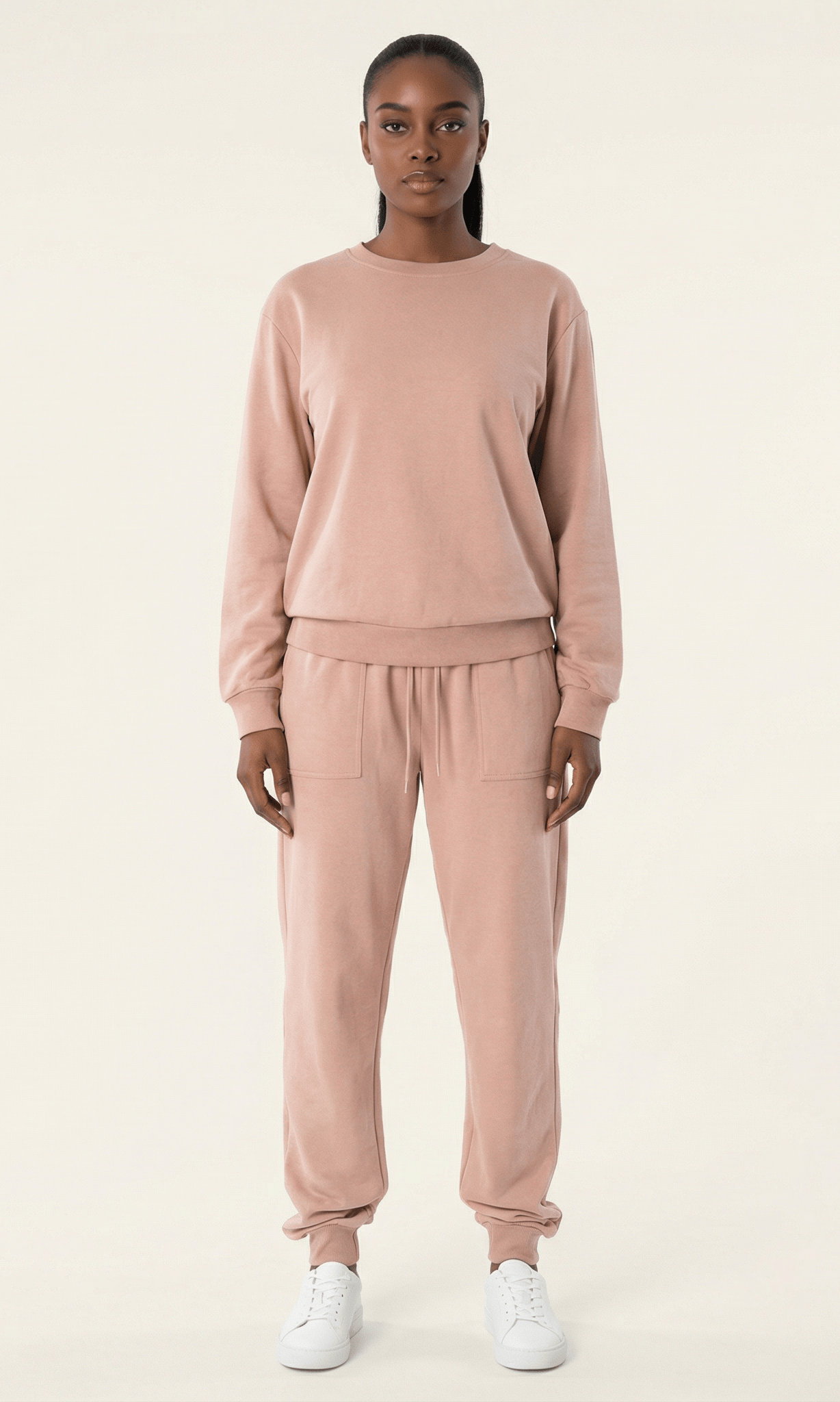 deep lotus Pullover Sweatshirt matching set Kabayare