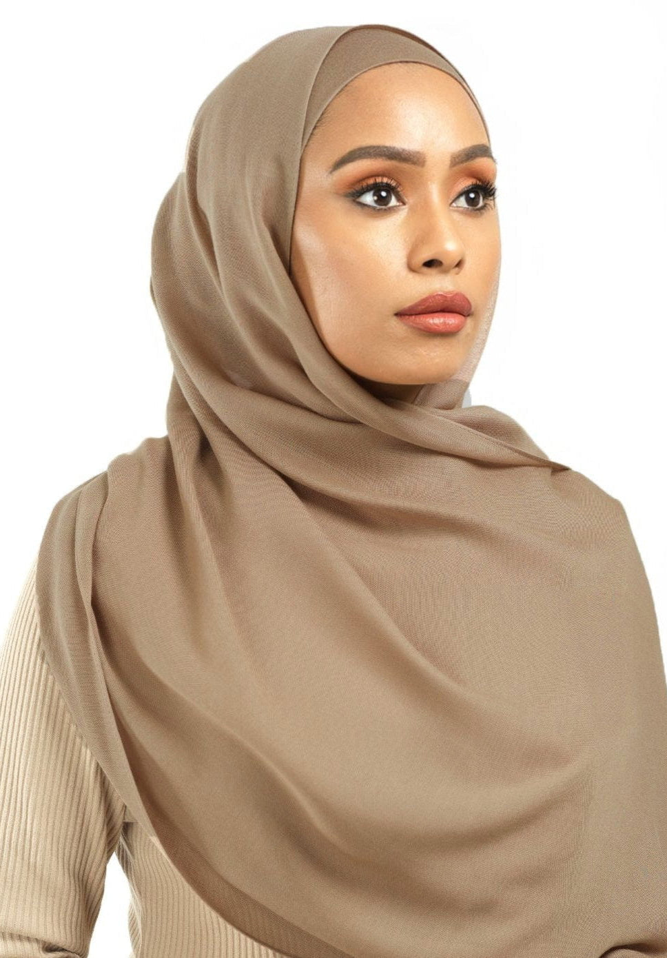 Deep Mocha Modal hijab Kabayare