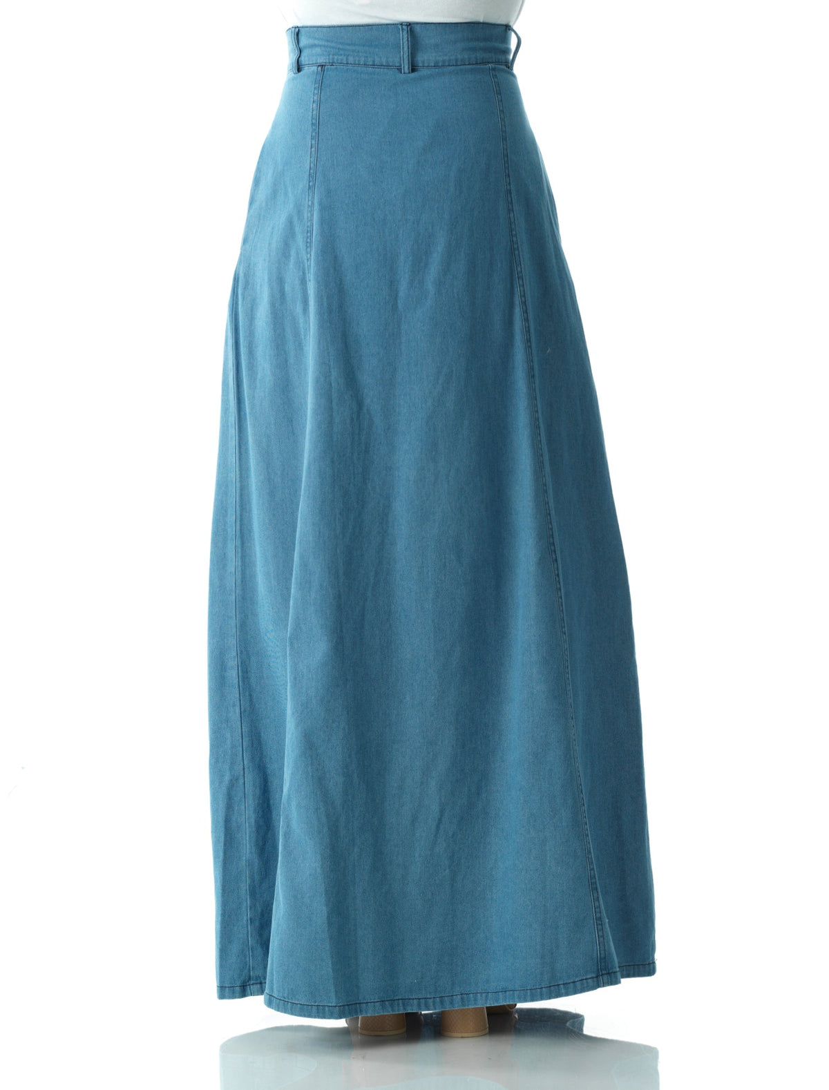 Denim Maxi Skirt Kabayare