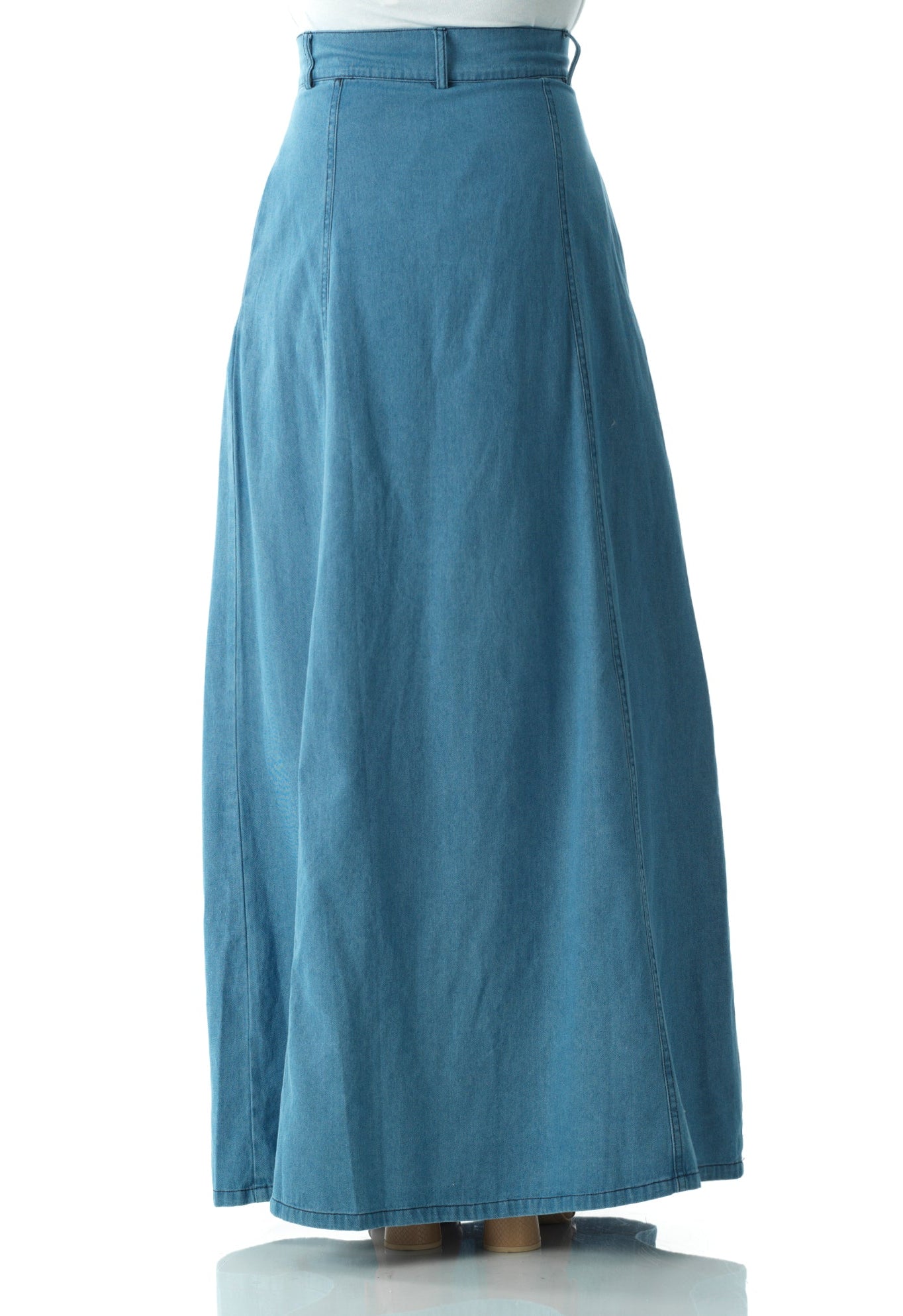 Denim Maxi Skirt Kabayare