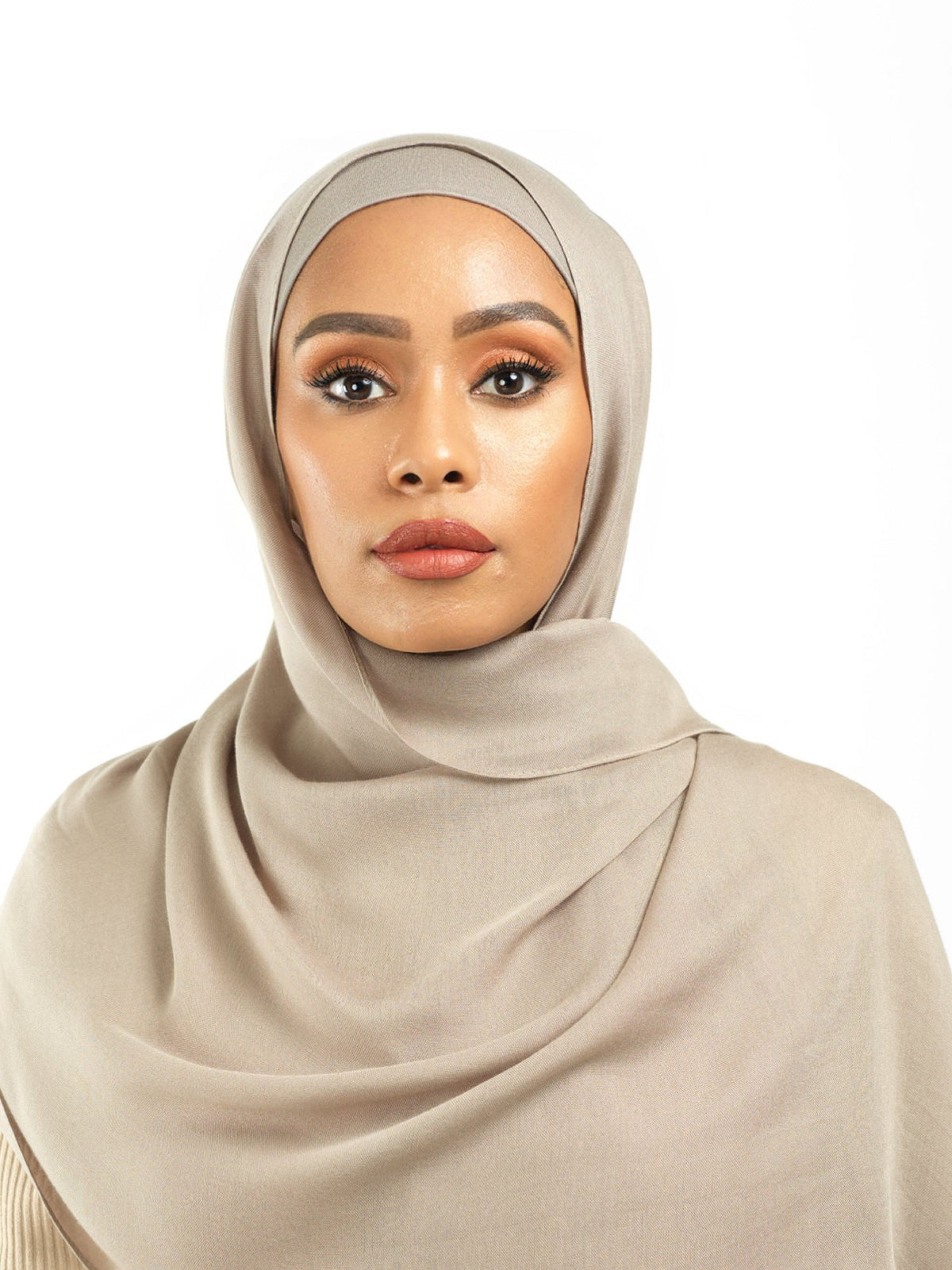 Desert gray Modal hijab Kabayare