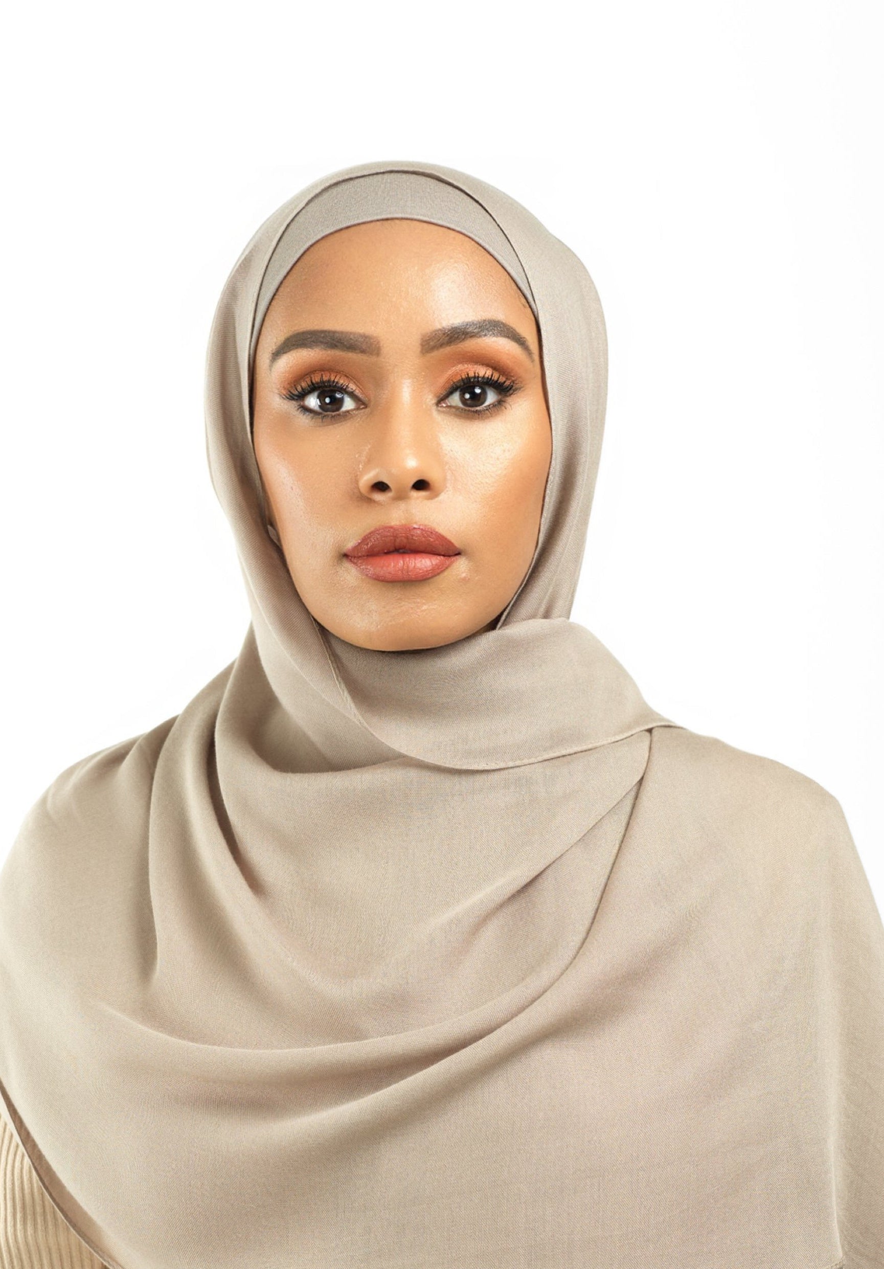 Desert gray Modal hijab Kabayare