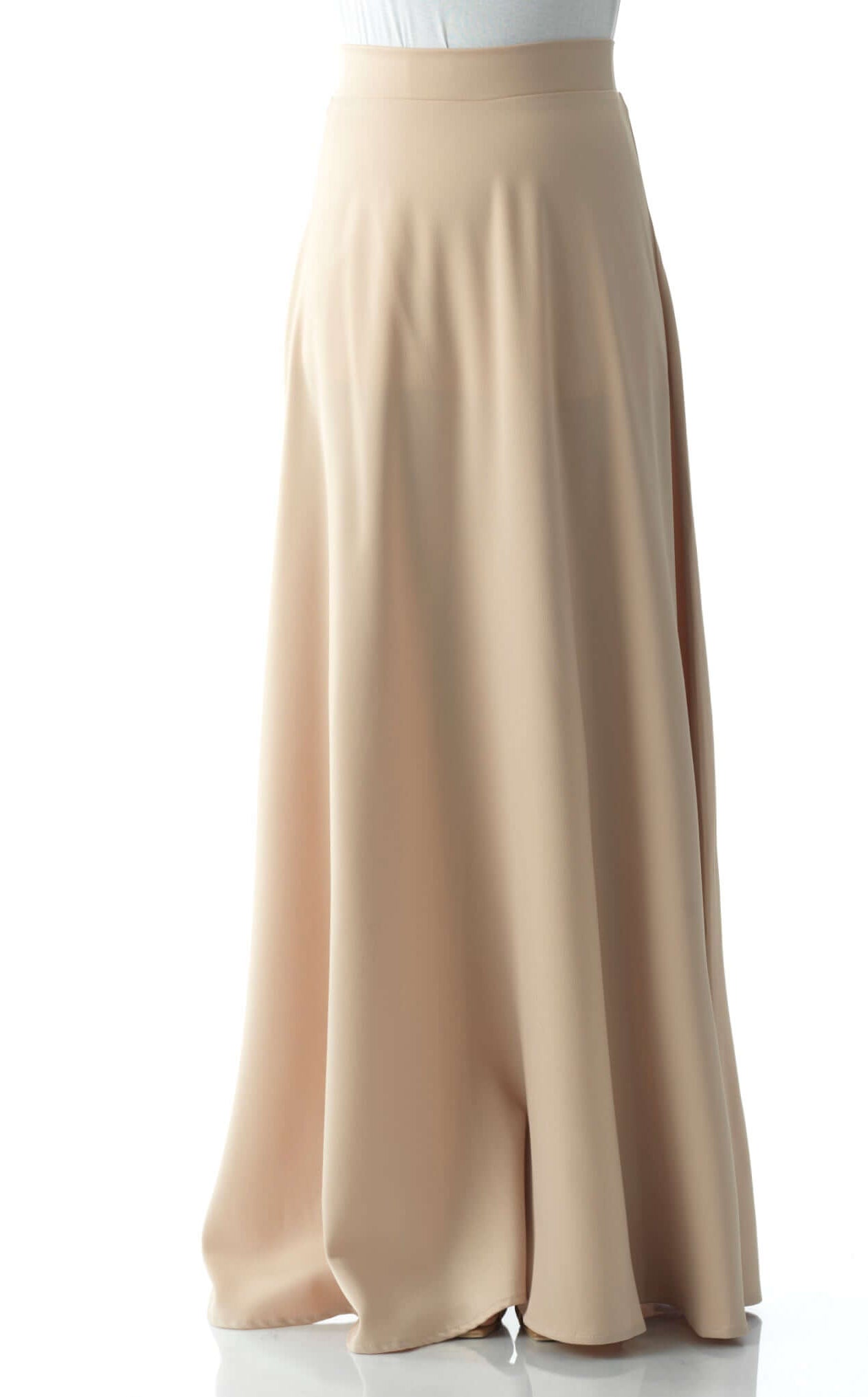 Elegant satin maxi skirt Kabayare