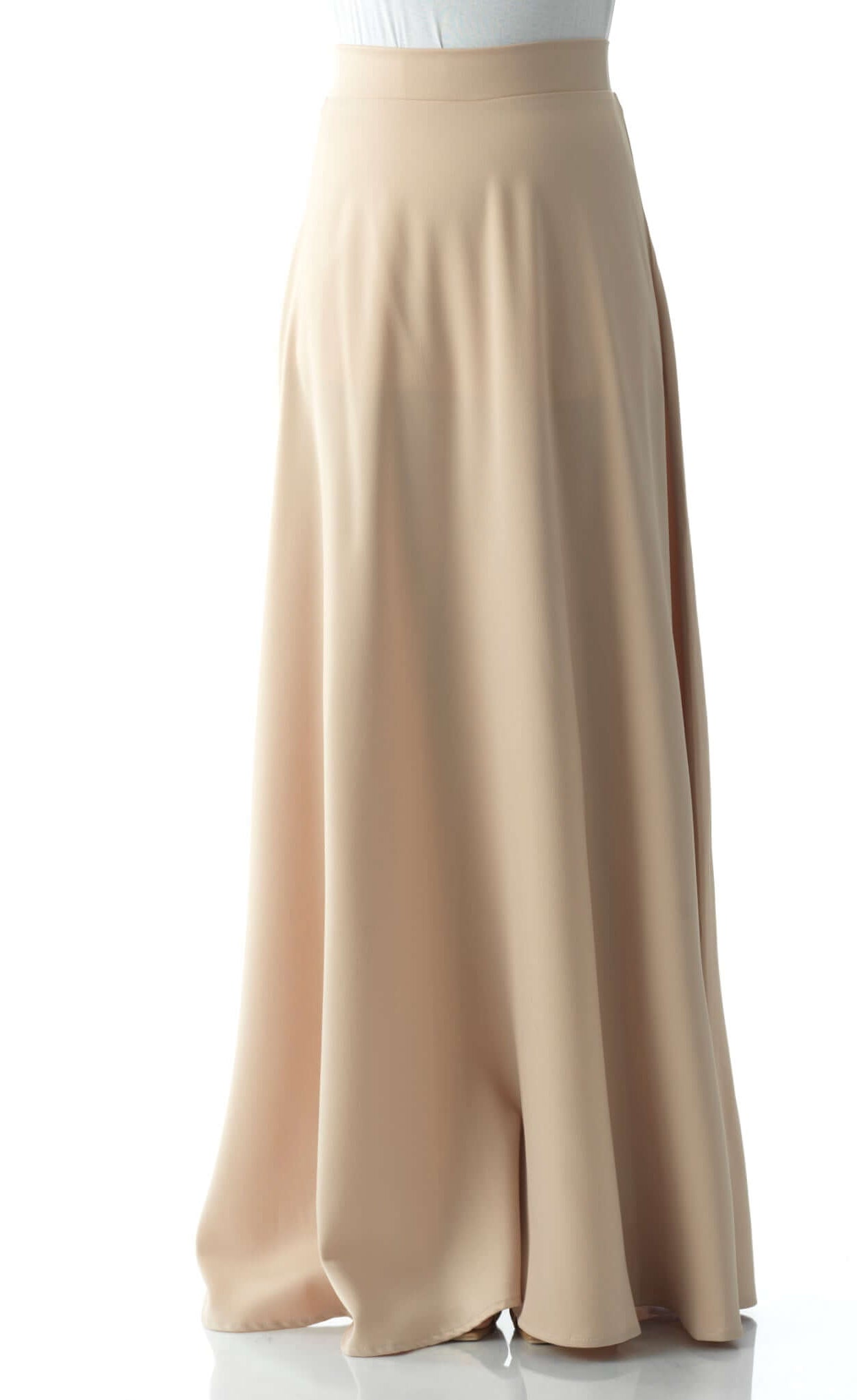 Elegant satin maxi skirt Kabayare