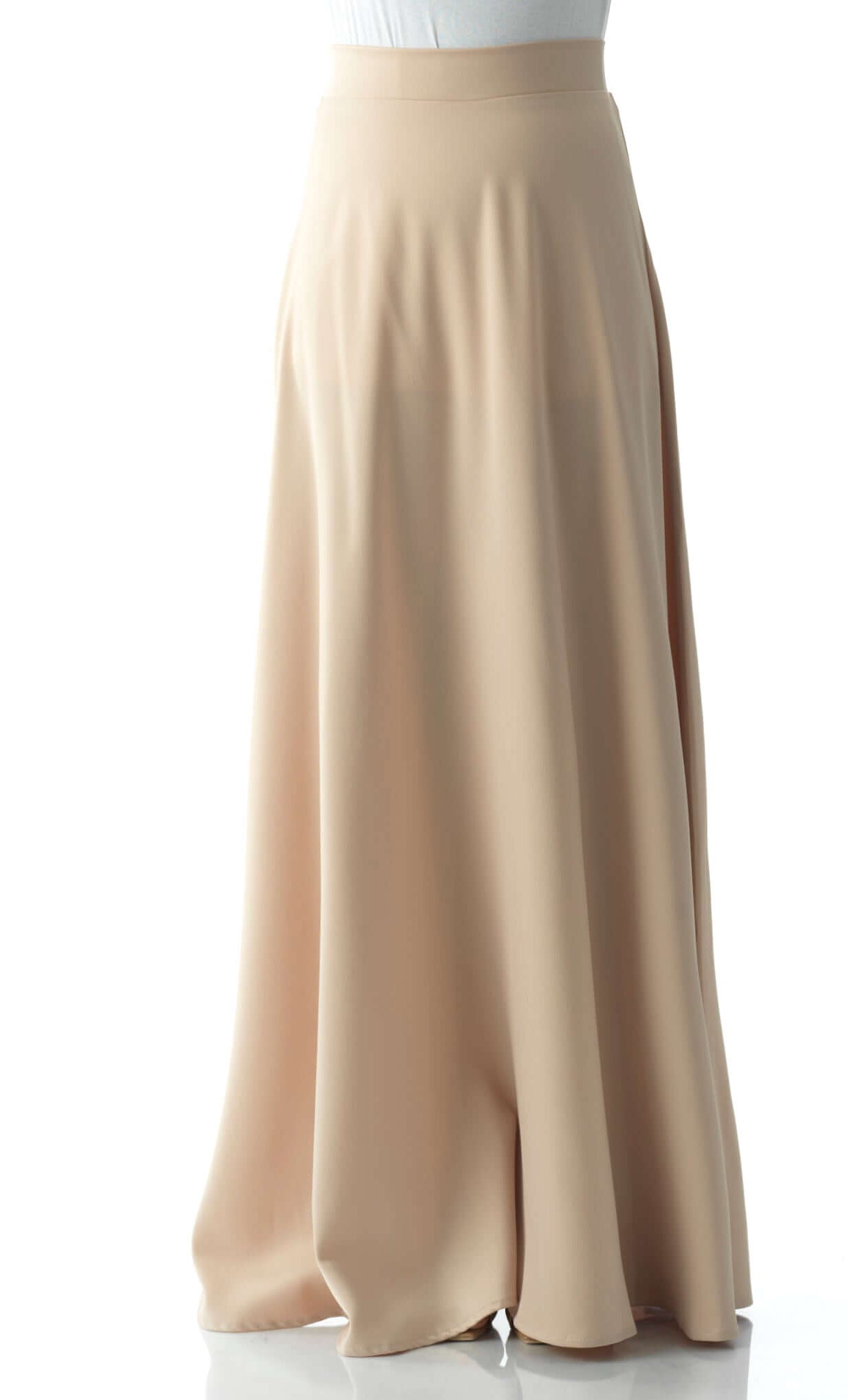 Elegant satin maxi skirt Kabayare