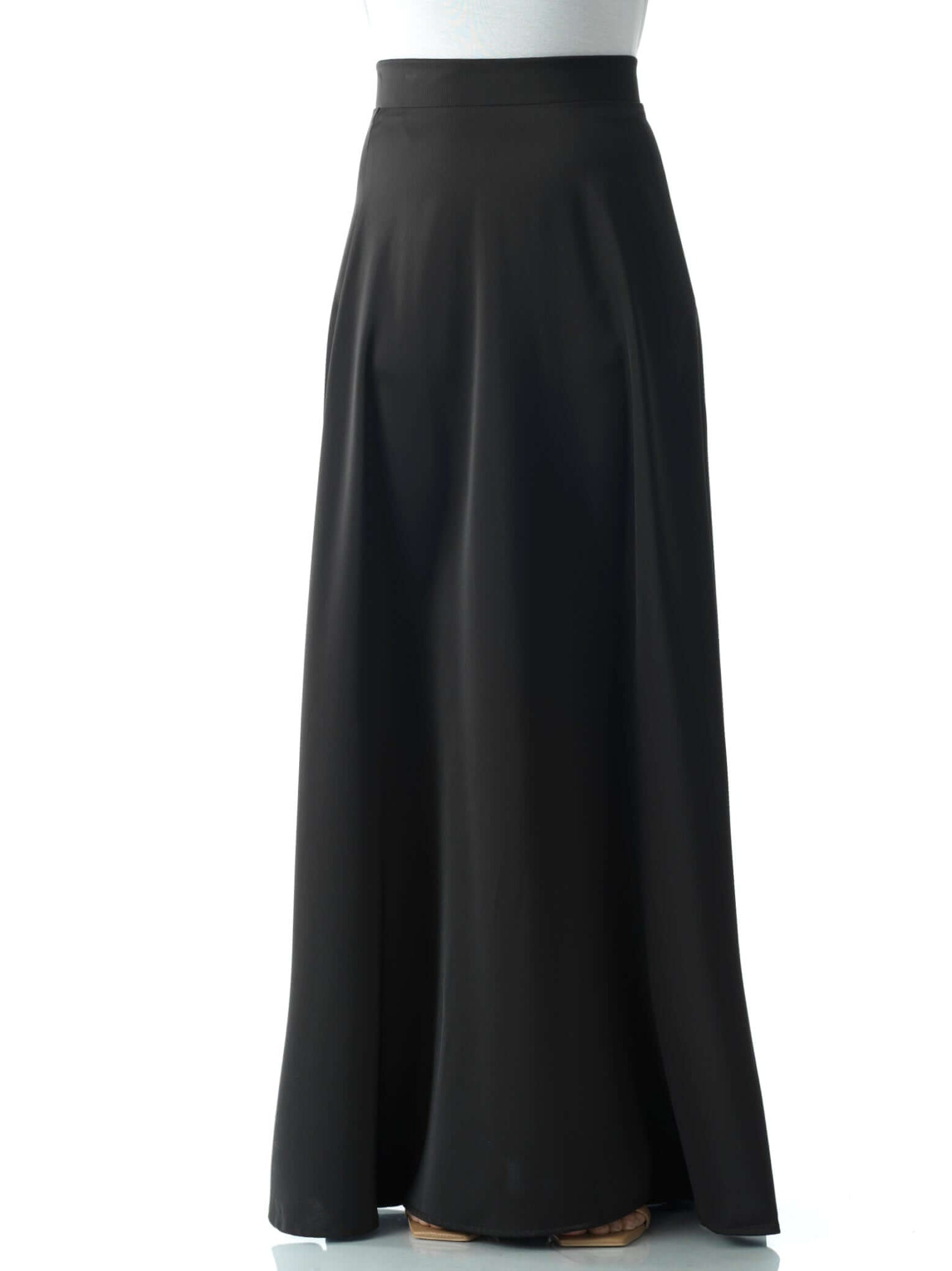Elegant satin maxi skirt Kabayare