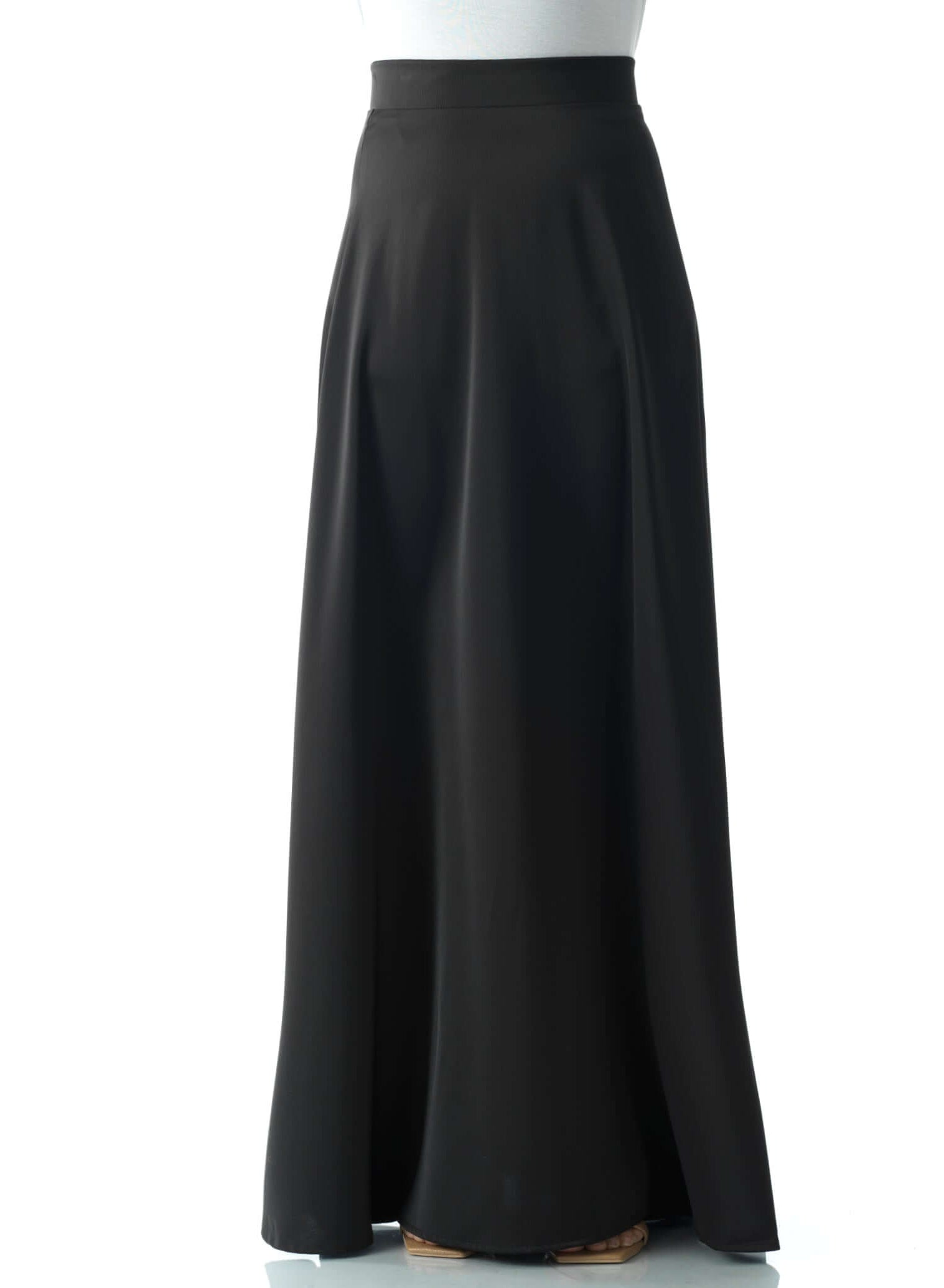 Elegant satin maxi skirt Kabayare