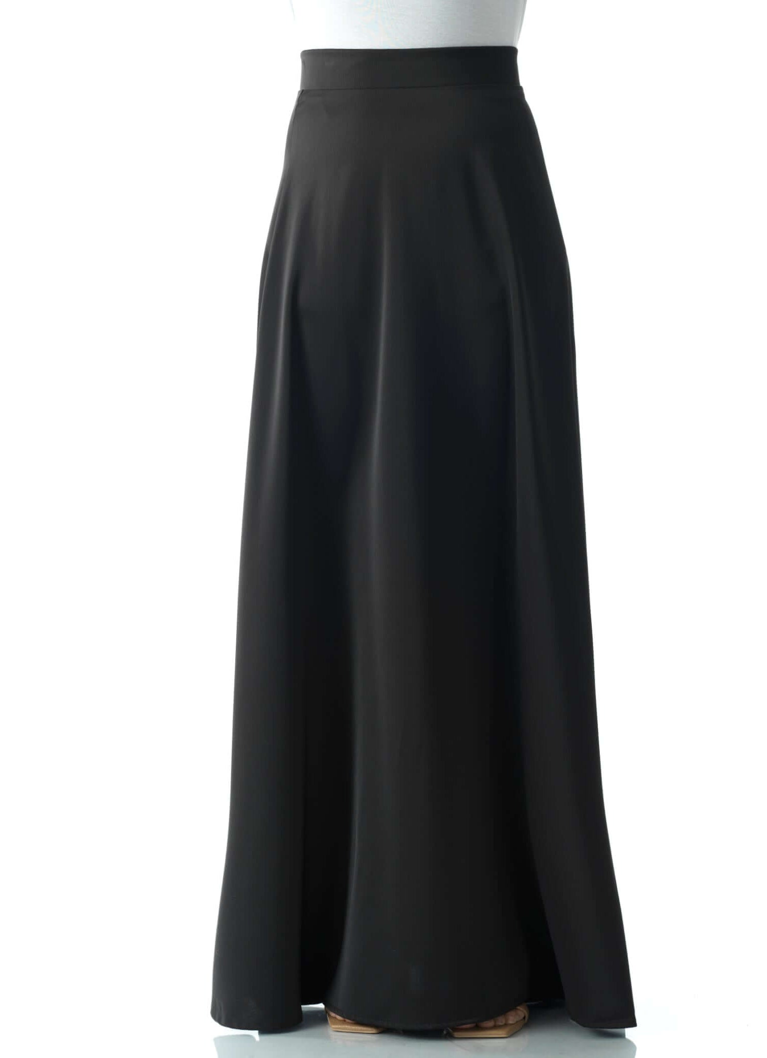 Elegant satin maxi skirt Kabayare