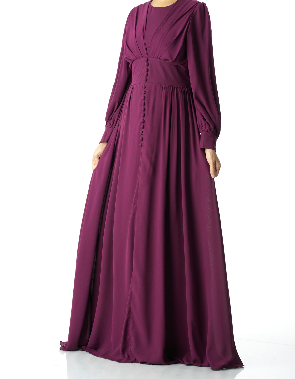 Elizabeth devoted modest maxi dress Kabayare