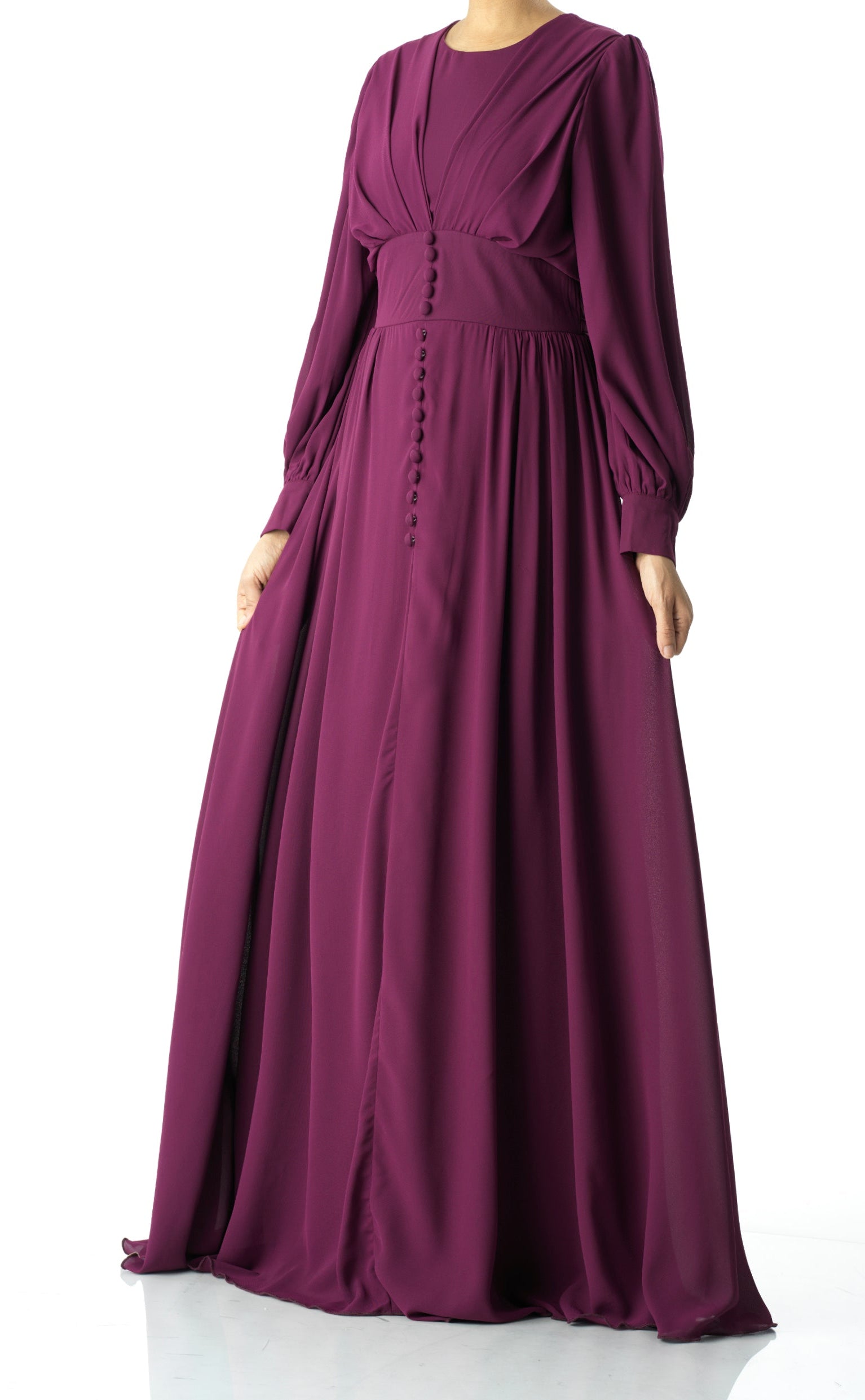 Elizabeth devoted modest maxi dress Kabayare