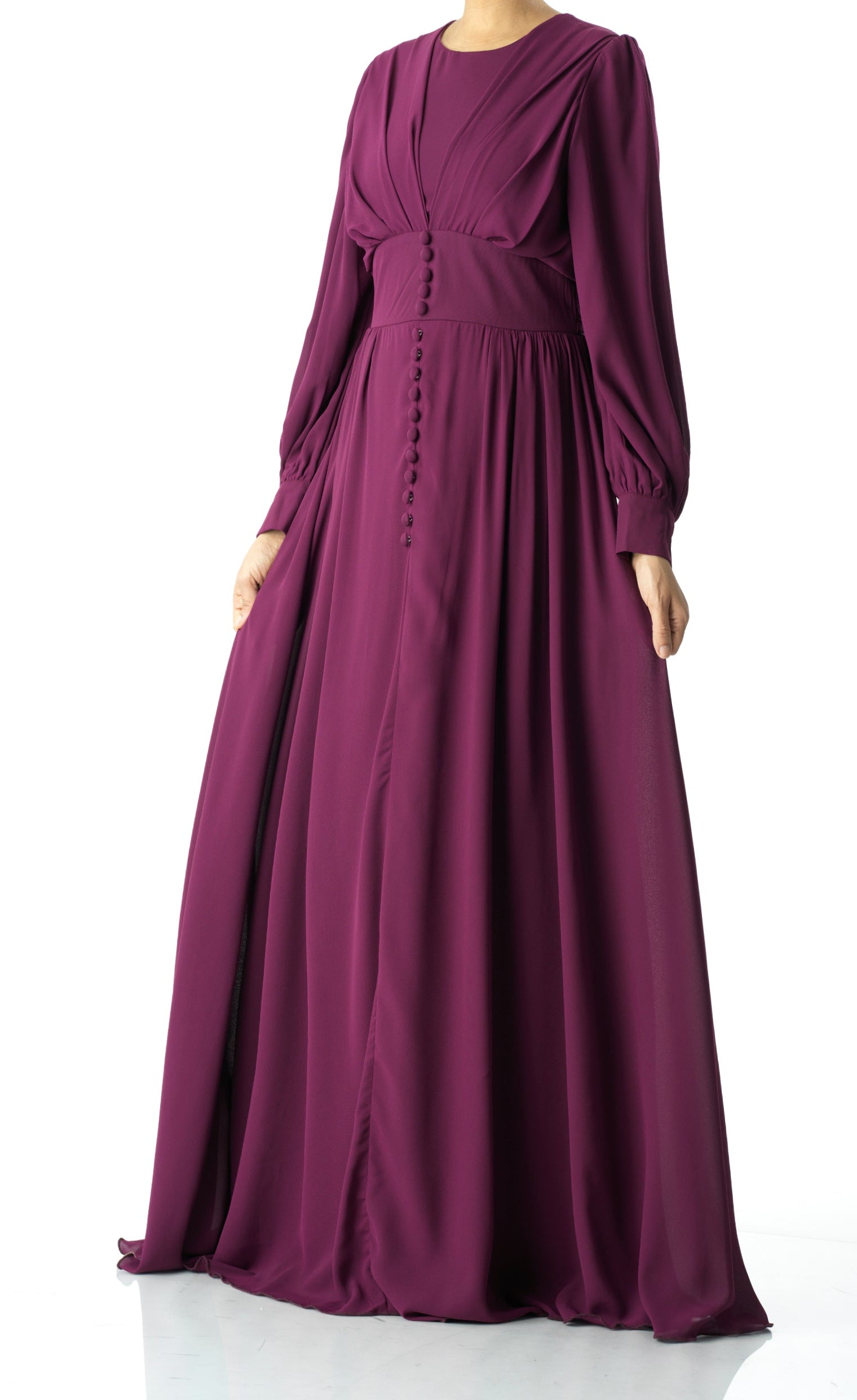 Elizabeth devoted modest maxi dress Kabayare