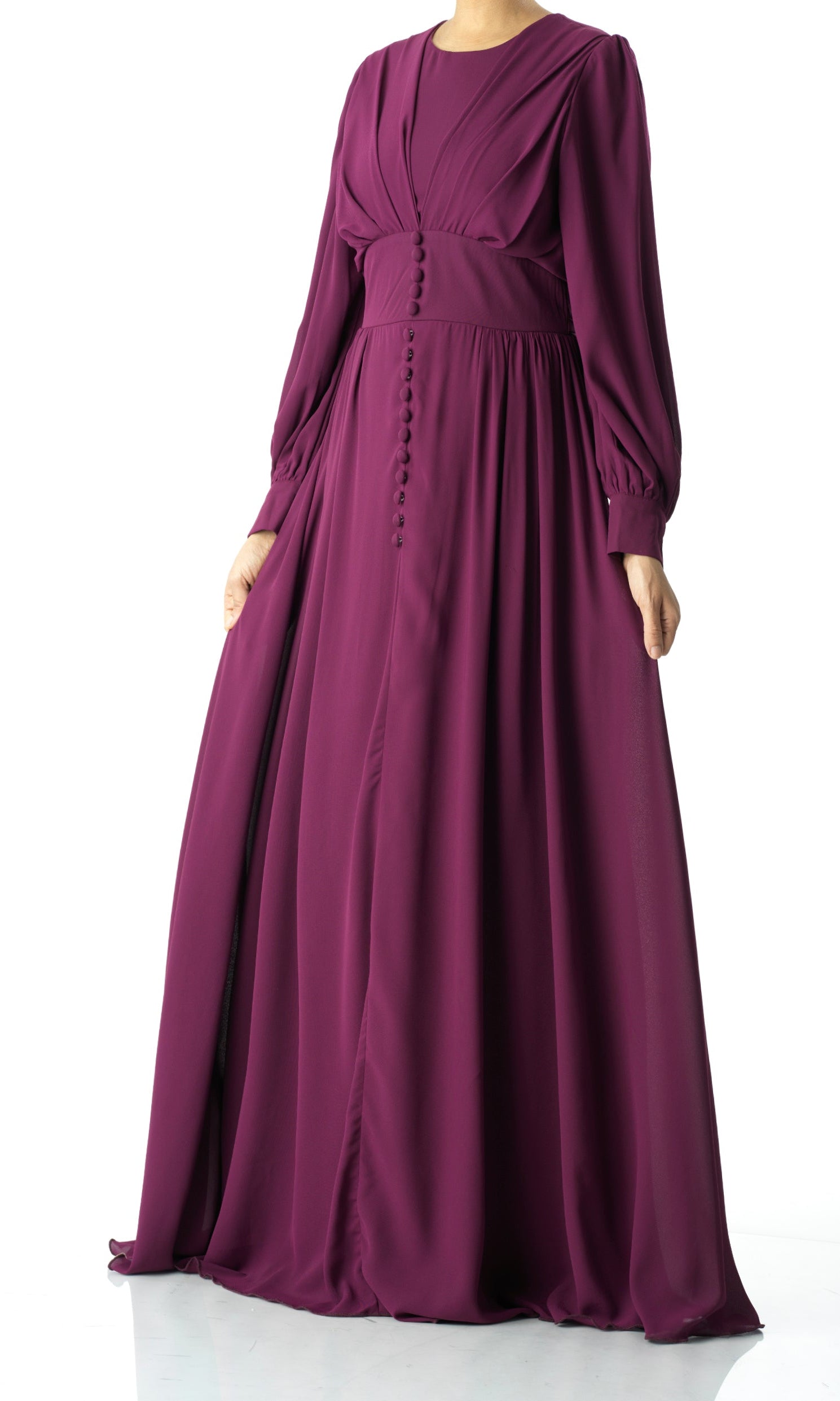 Elizabeth devoted modest maxi dress Kabayare