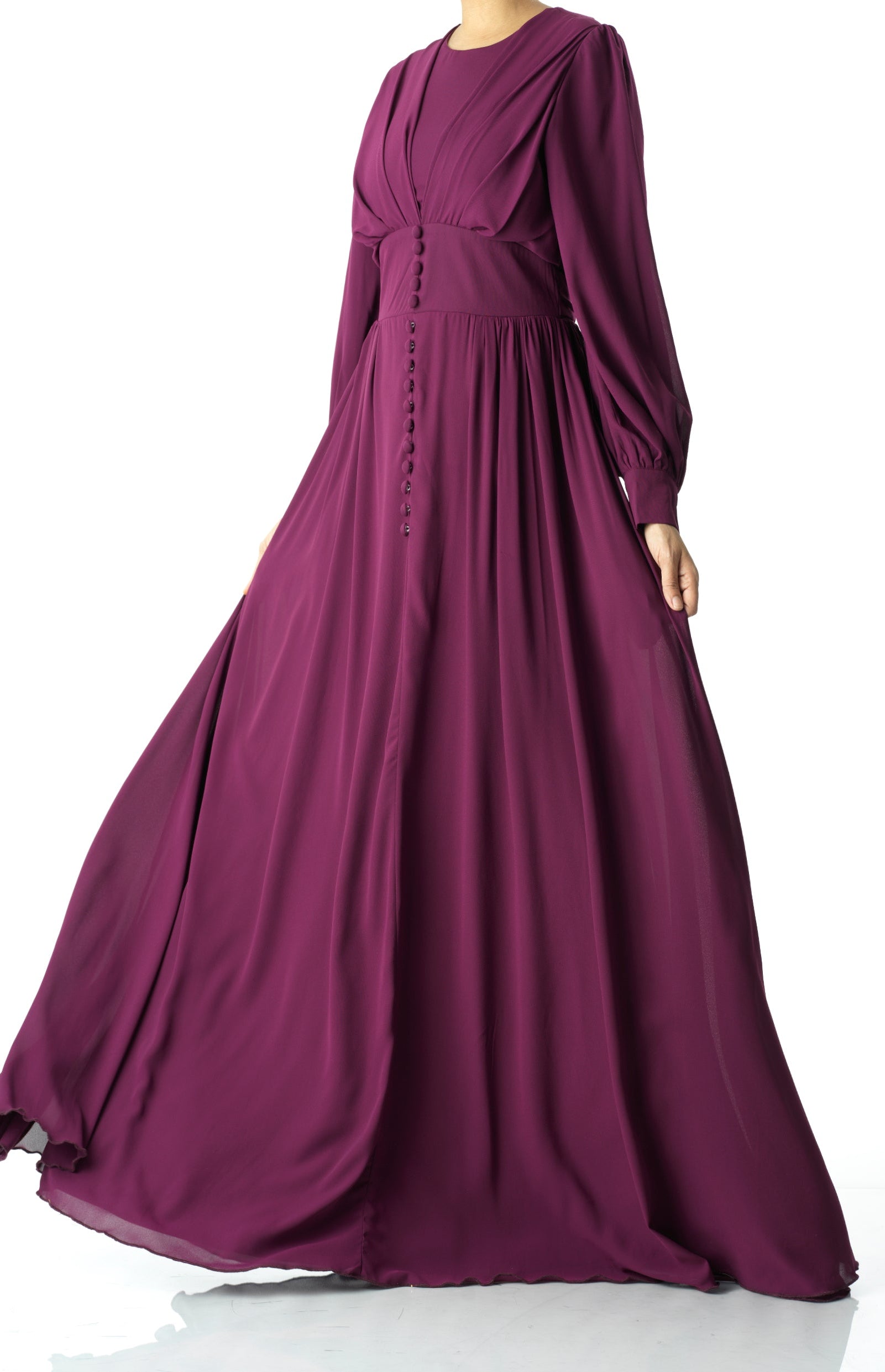 Elizabeth devoted modest maxi dress Kabayare