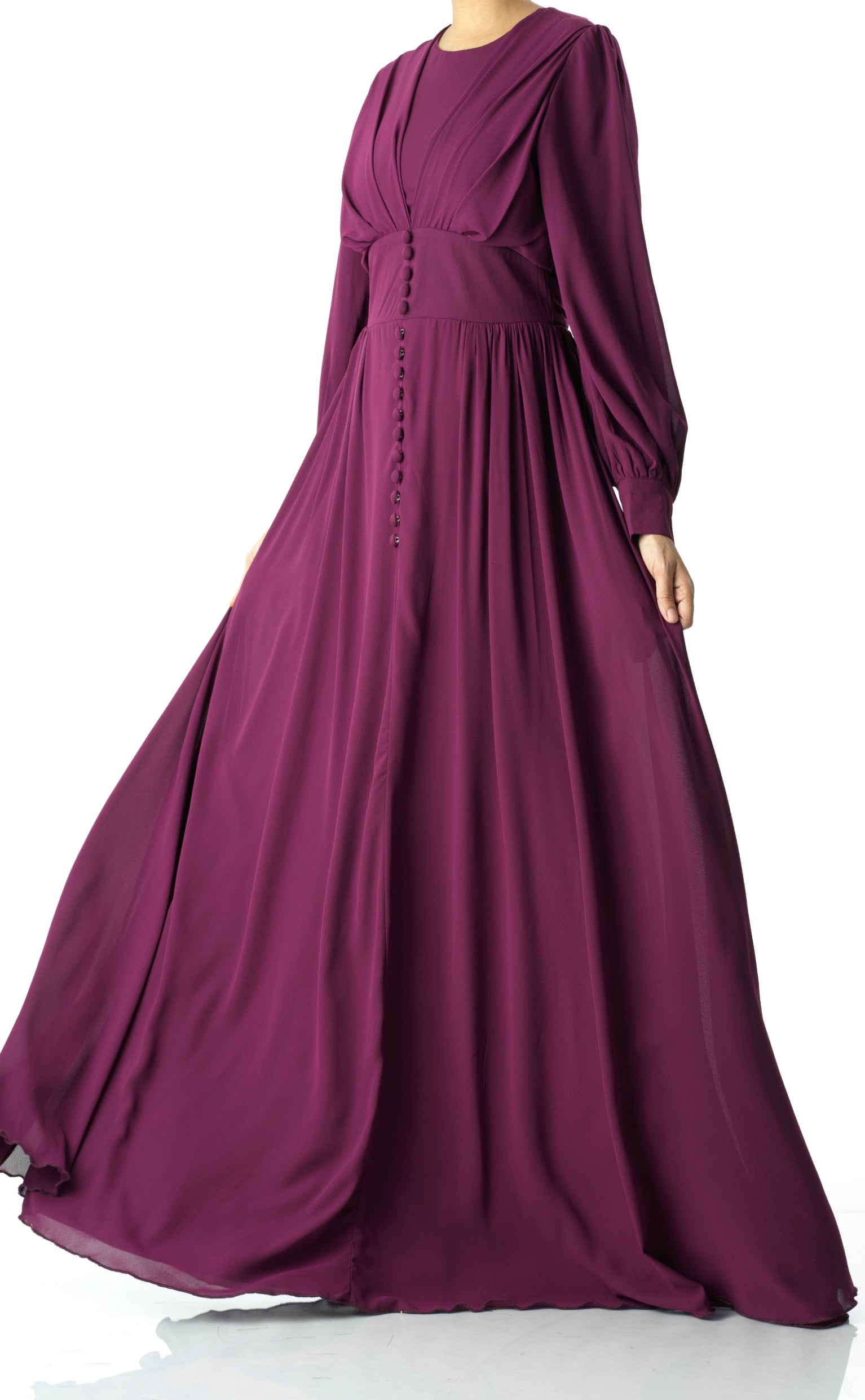 Elizabeth devoted modest maxi dress Kabayare