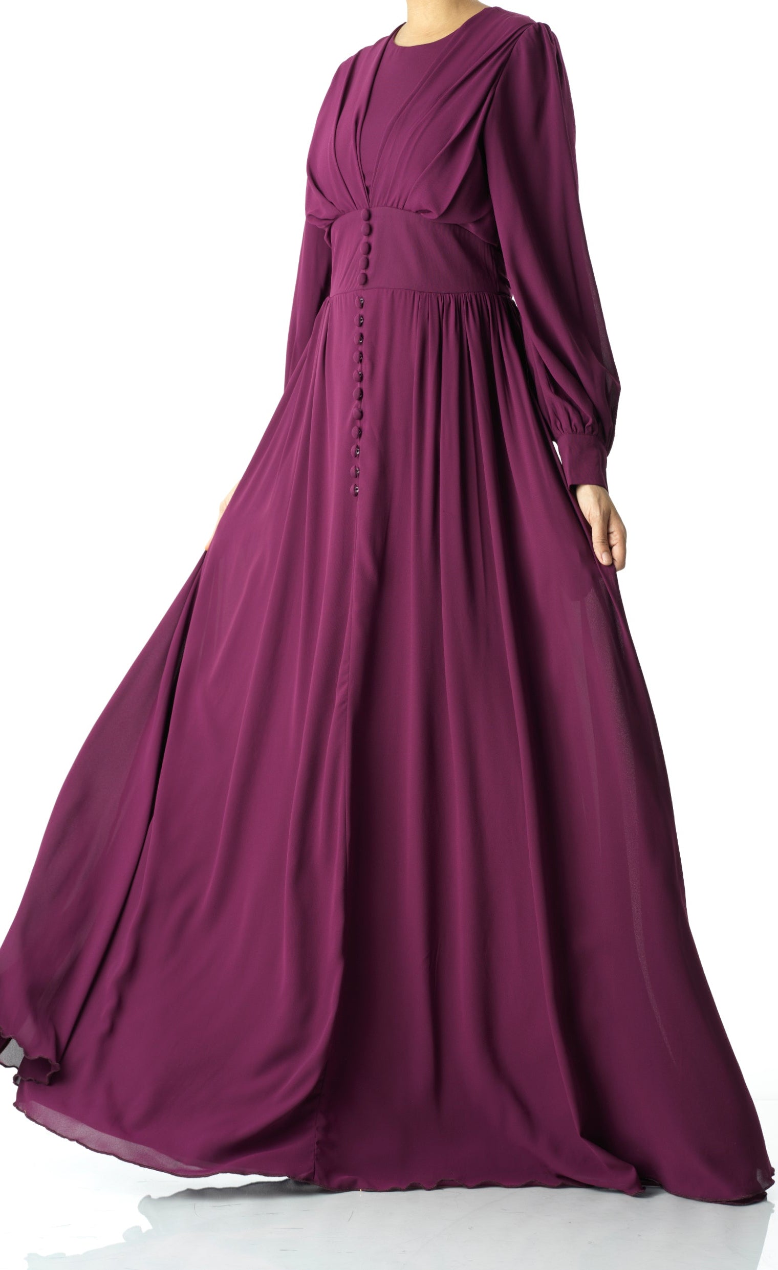 Elizabeth devoted modest maxi dress Kabayare
