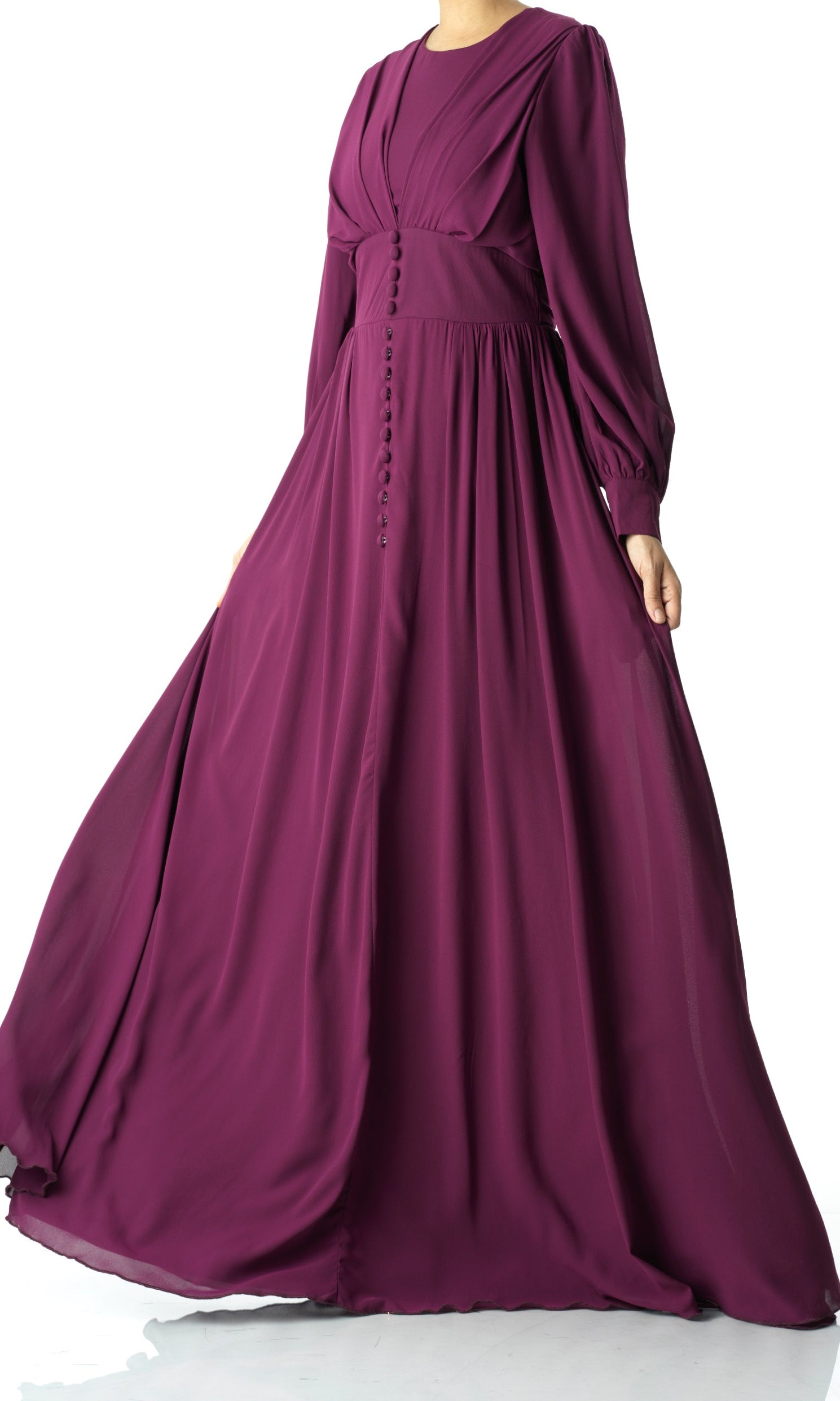 Elizabeth devoted modest maxi dress Kabayare