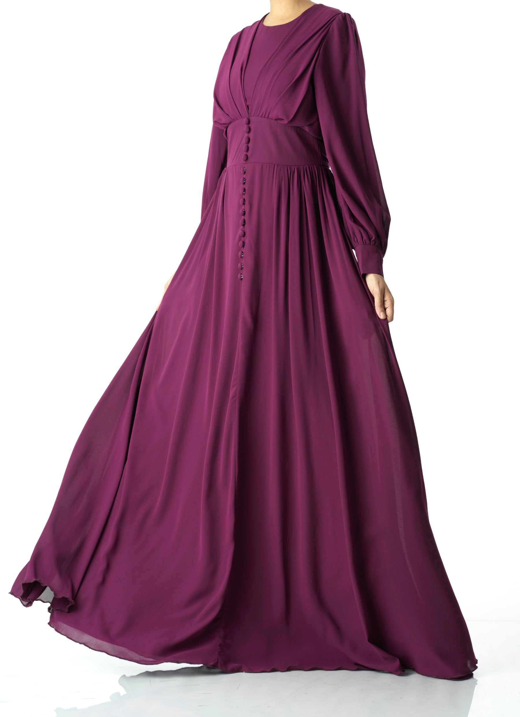 Elizabeth devoted modest maxi dress Kabayare