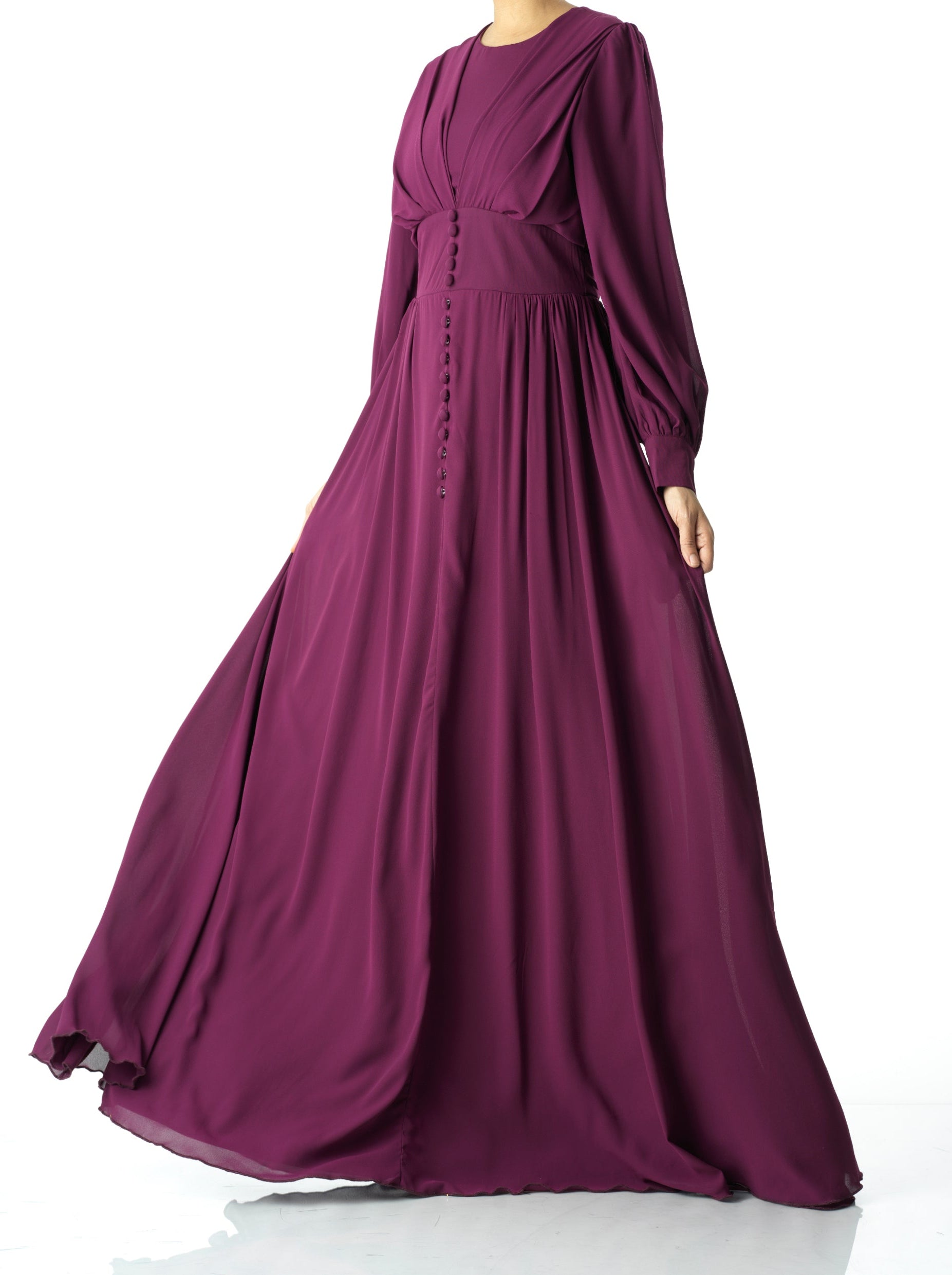 Elizabeth devoted modest maxi dress Kabayare
