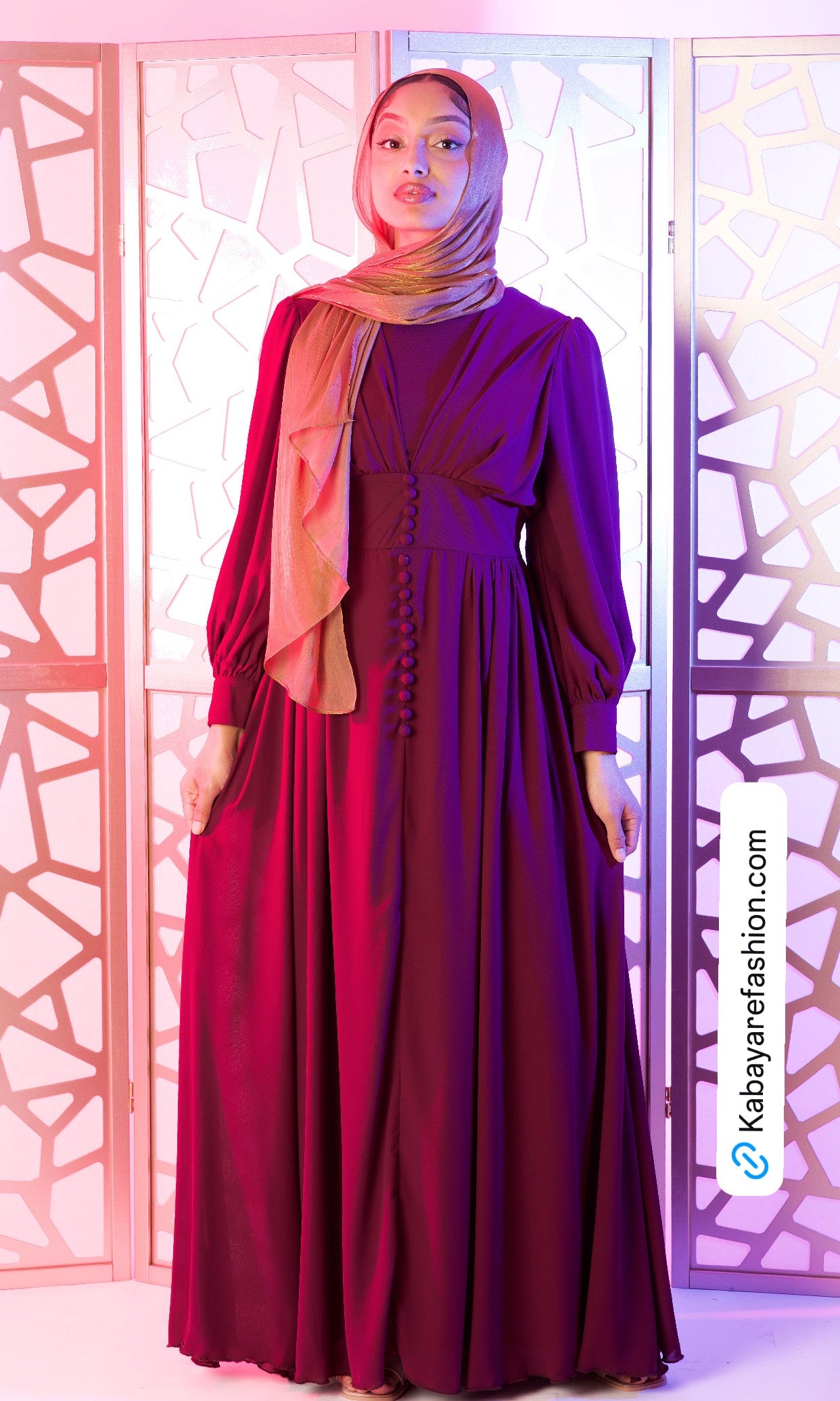 Elizabeth devoted modest maxi dress Kabayare