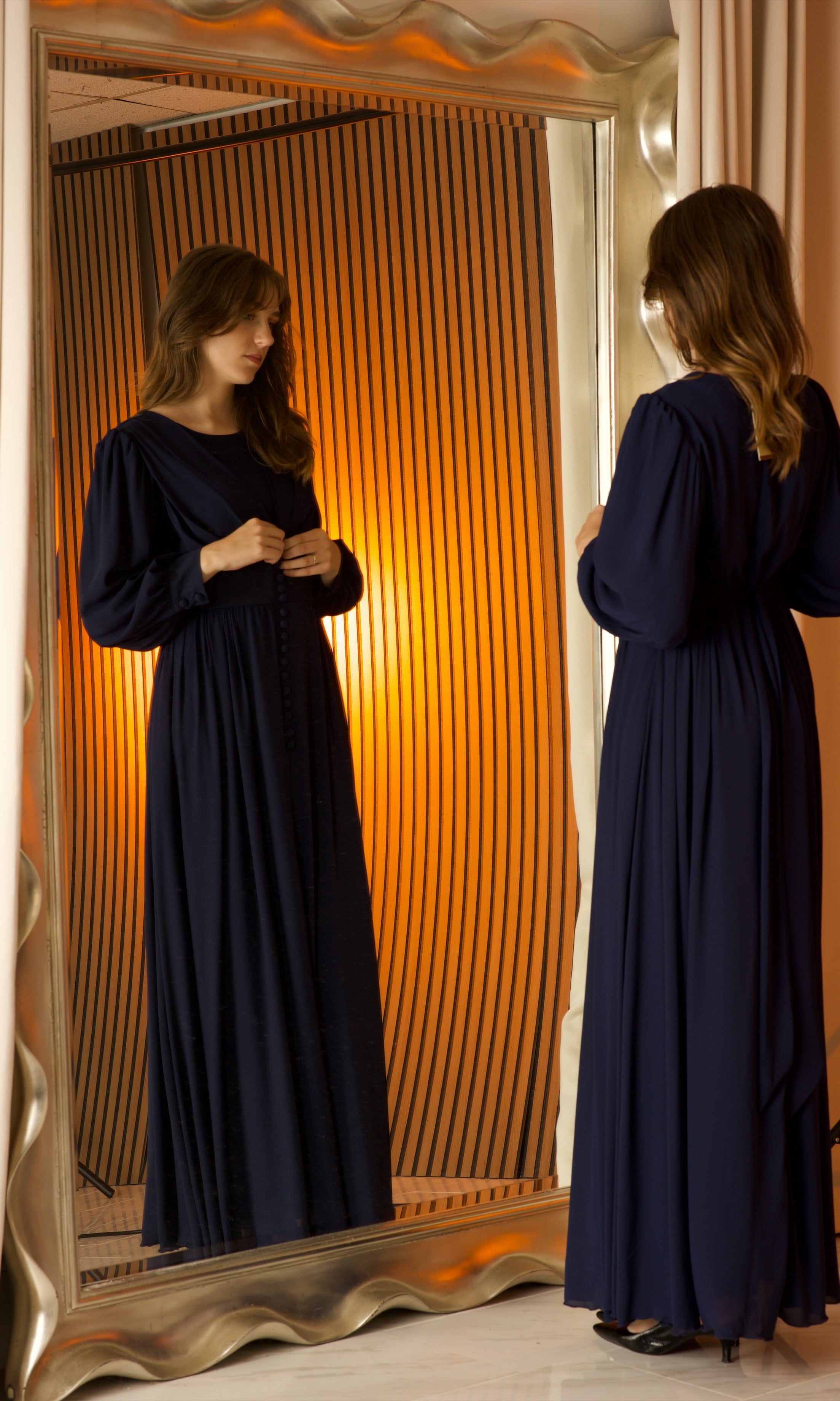 Elizabeth devoted modest maxi dress Kabayare