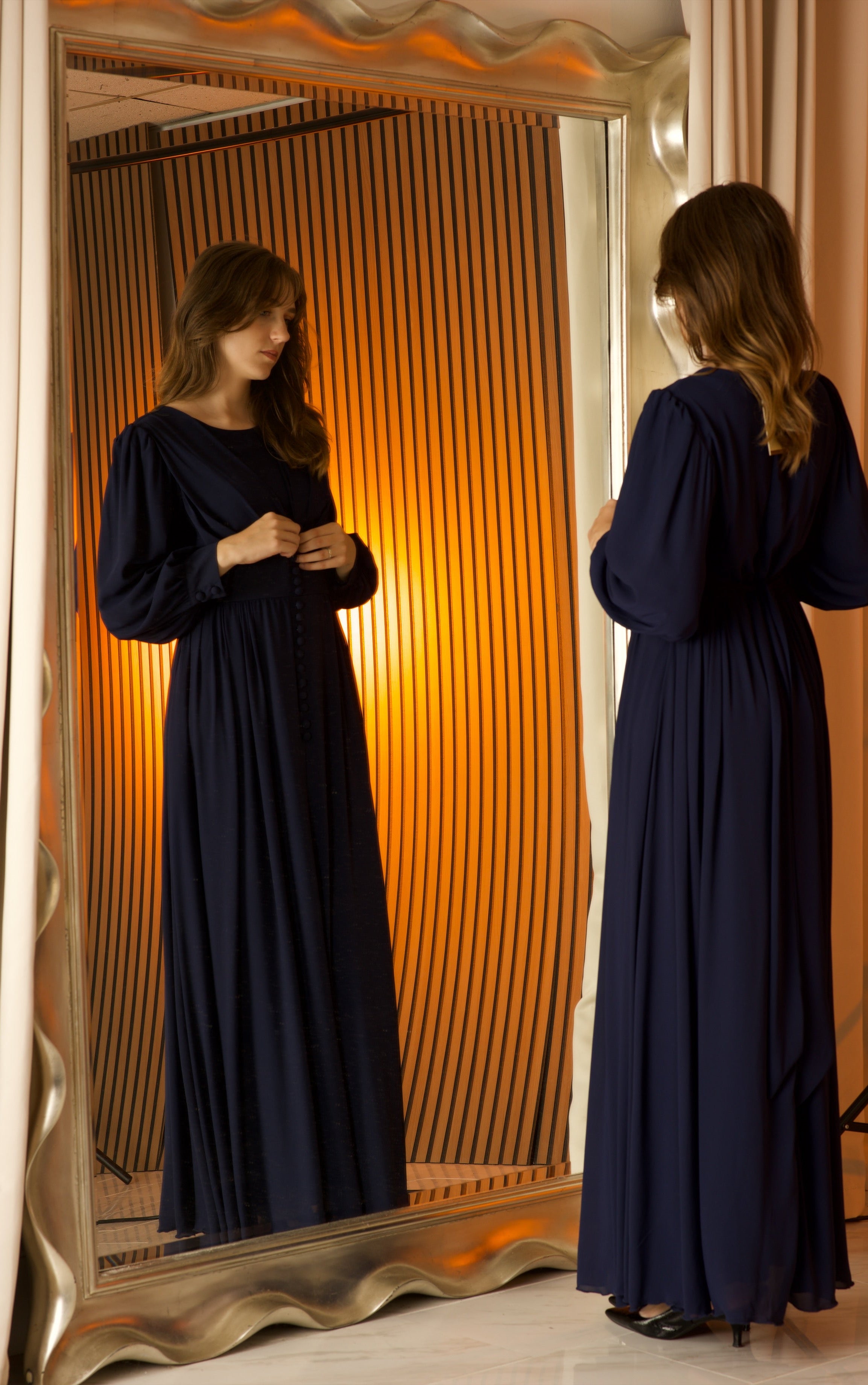 Elizabeth devoted modest maxi dress Kabayare