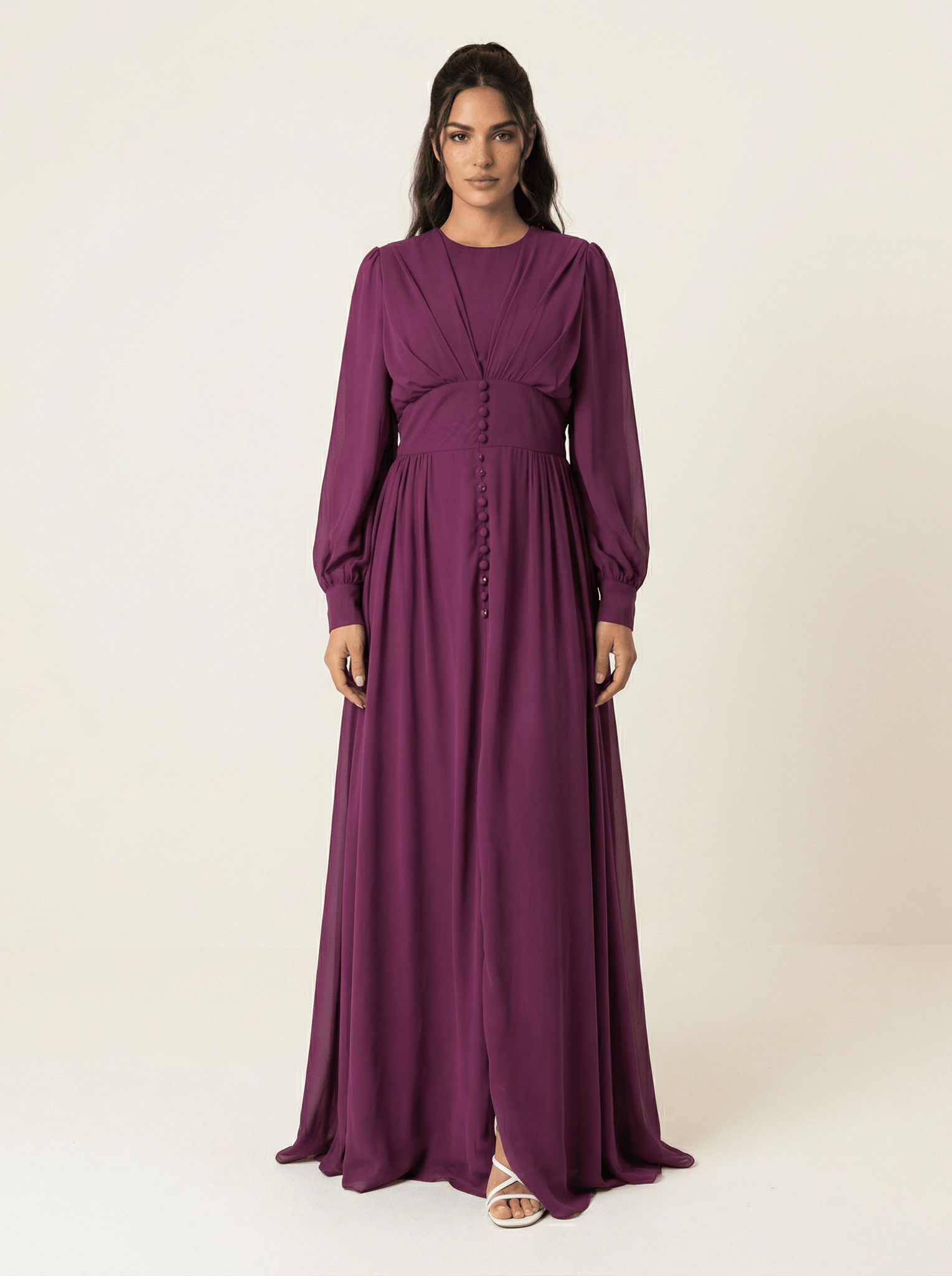 Elizabeth devoted modest maxi dress Kabayare