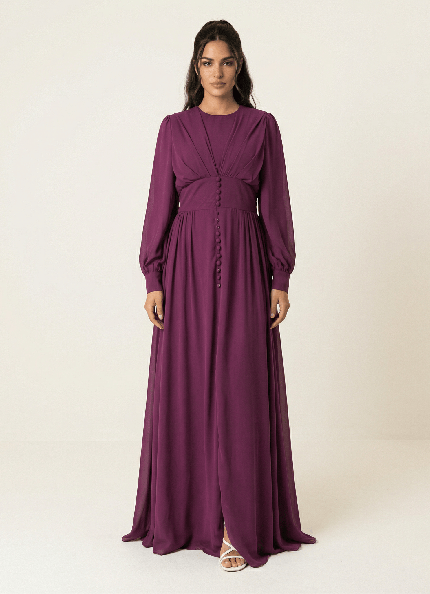 Elizabeth devoted modest maxi dress Kabayare